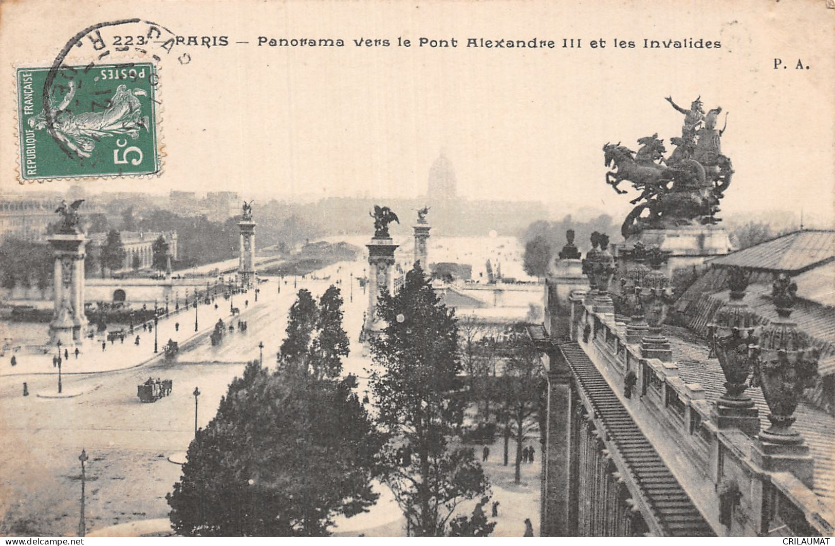 75-PARIS LE PONT ALEXANDRE III-N°5147-E/0013 - Sonstige & Ohne Zuordnung