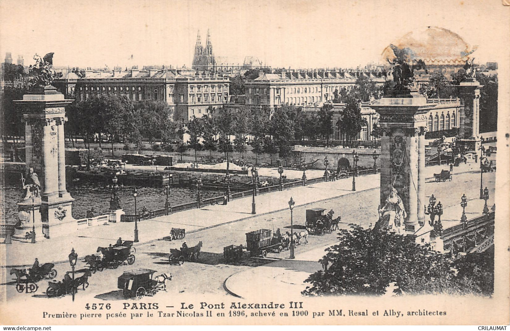 75-PARIS LE PONT ALEXANDRE III-N°5147-E/0001 - Altri & Non Classificati