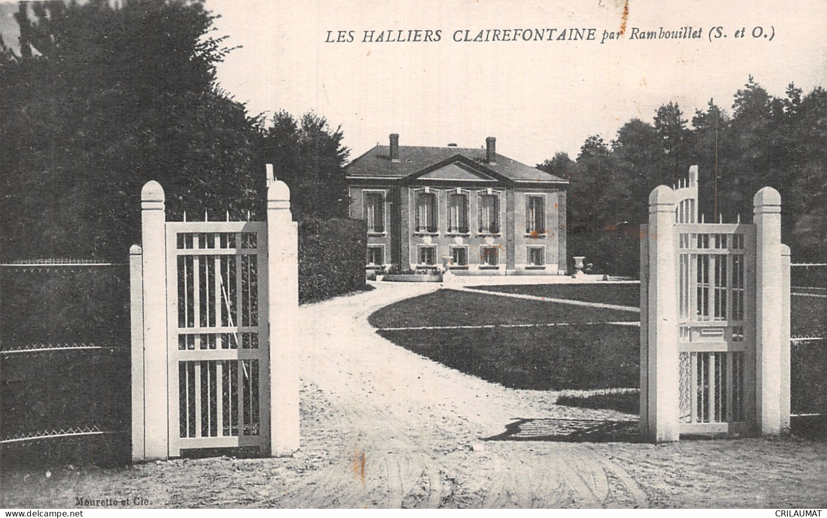 78-LES HALLIERS CLAIREFONTANE PAR RAMBOUILLET-N°5147-D/0249 - Autres & Non Classés