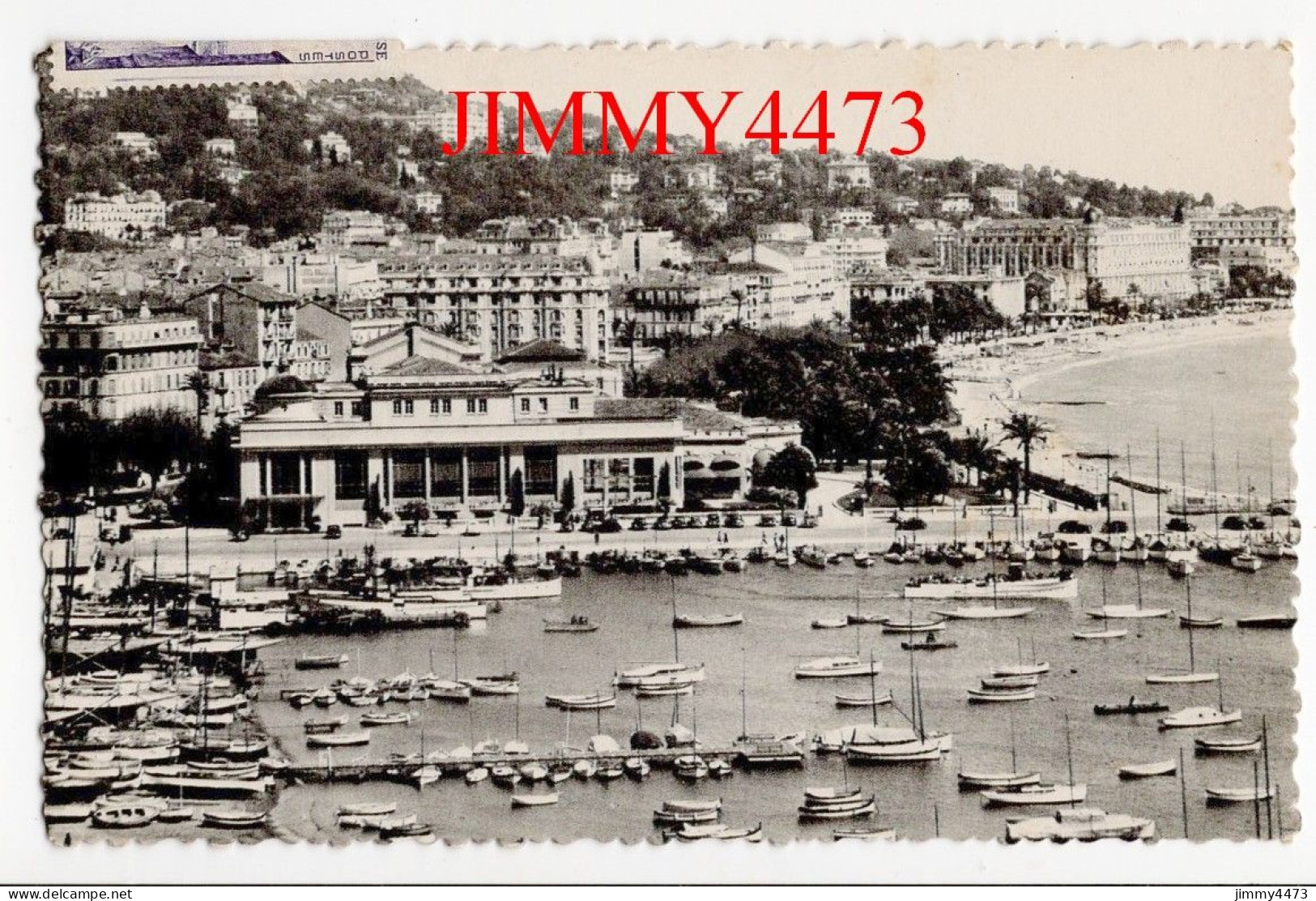 CPA - CANNES En 1954 - Le Port Et Le Casino - N° 317 - Edit. L. GILLETTA Nice - Cannes