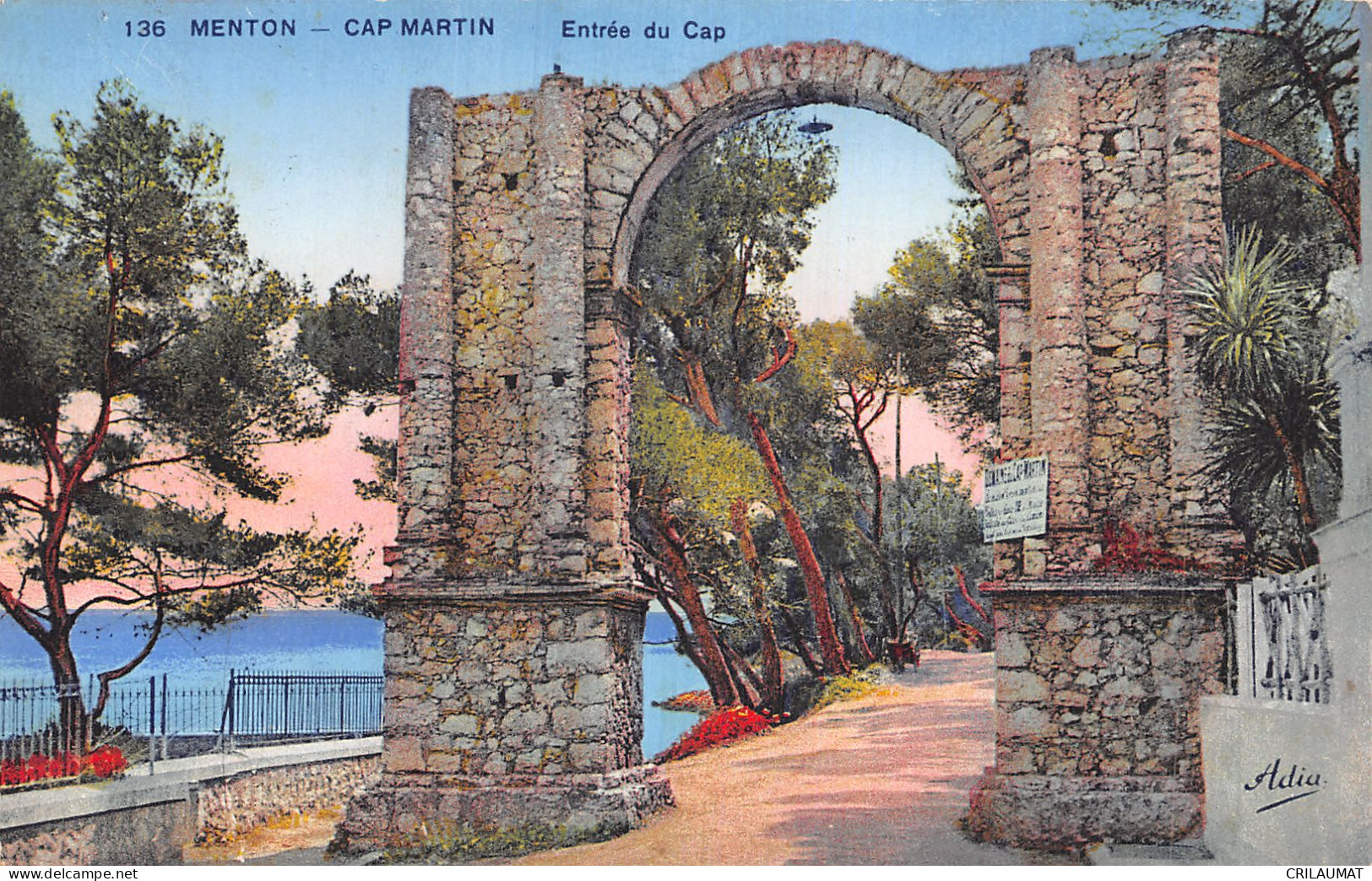 06-MENTON CAP MARTIN-N°5147-D/0045 - Menton