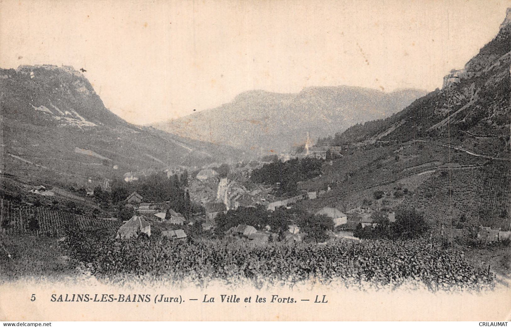 39-SALINS LES BAINS-N°5147-C/0263 - Autres & Non Classés