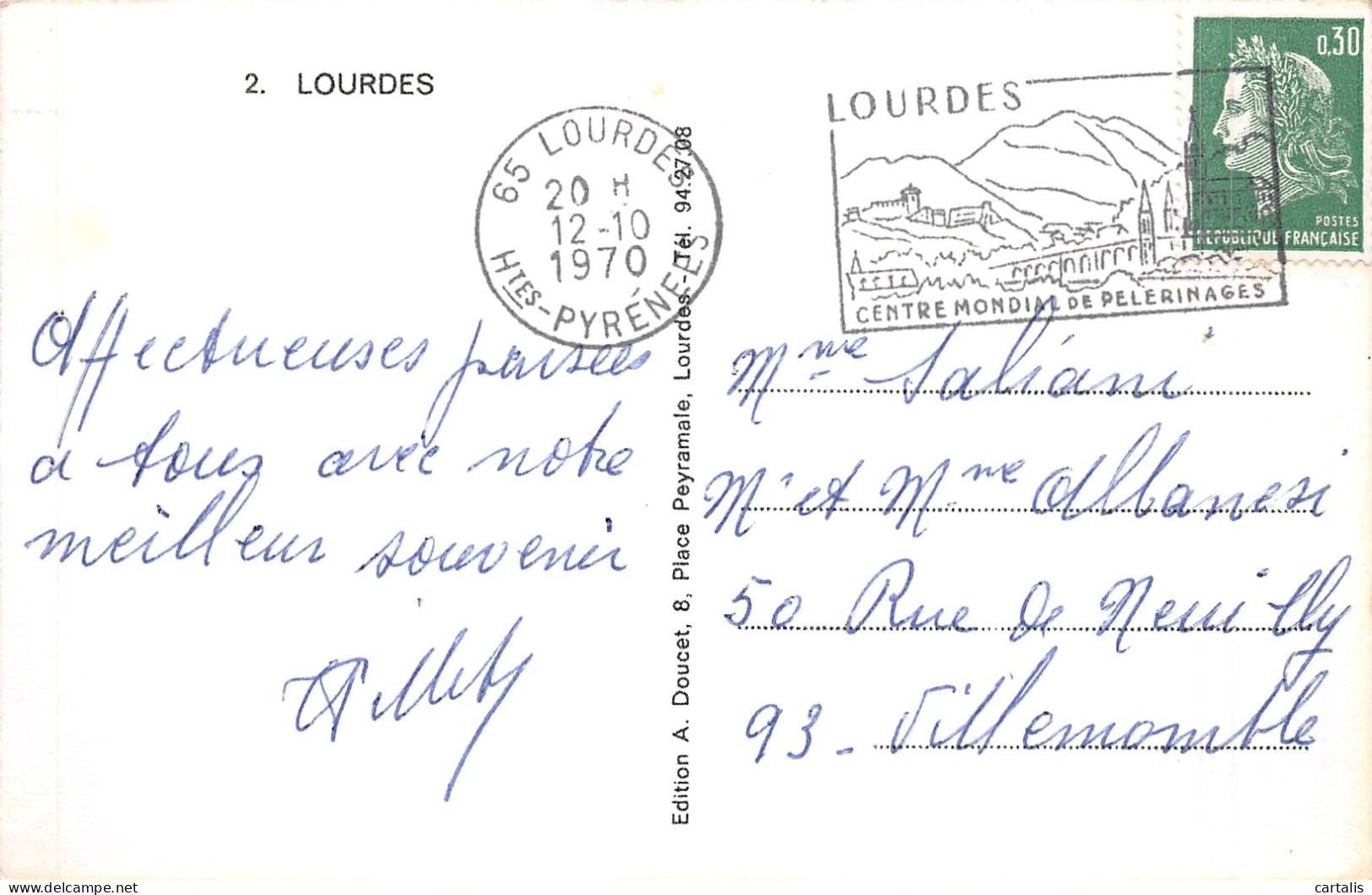 65-LOURDES-N°4202-E/0265 - Lourdes