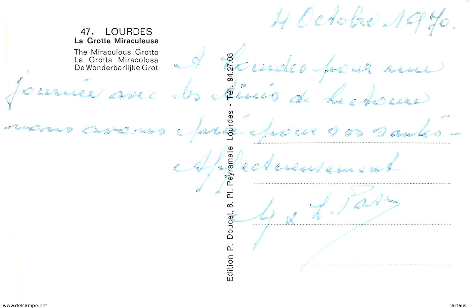 65-LOURDES-N°4202-E/0261 - Lourdes