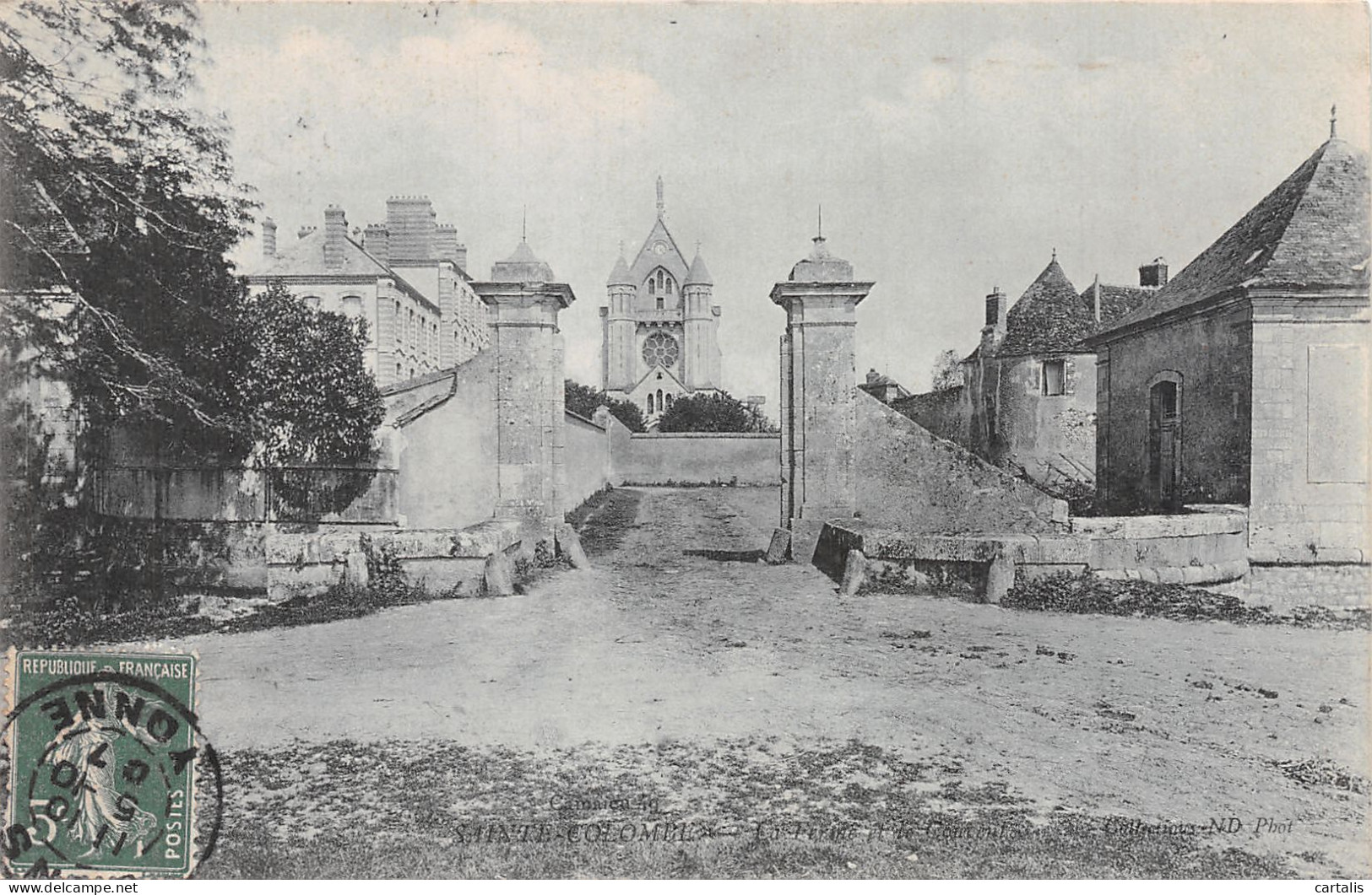 89-SAINT DENIS LES SENS ABBAYE DE SAINTE COLOMBE-N°4202-E/0113 - Autres & Non Classés