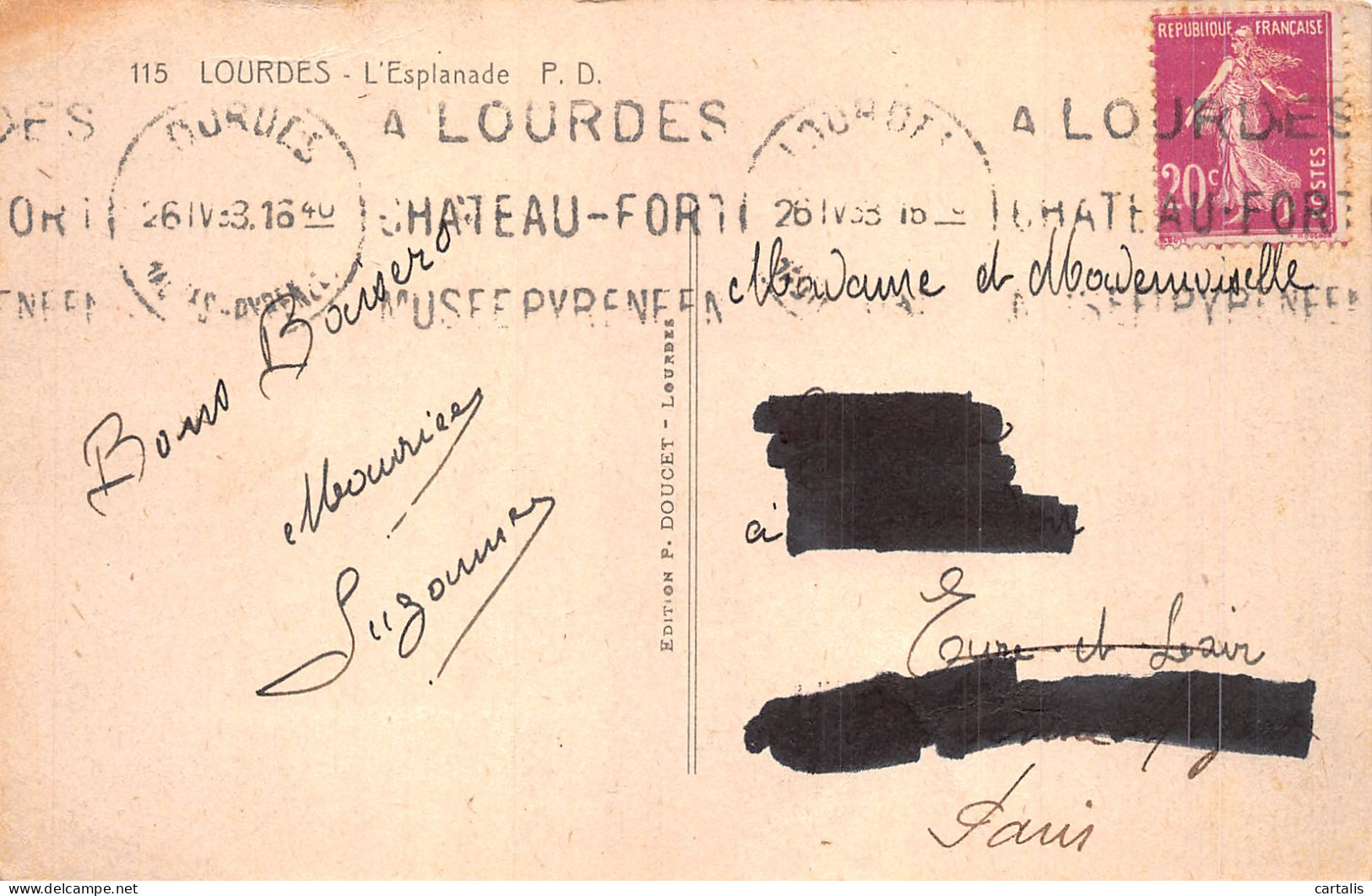 65-LOURDES-N°4202-E/0069 - Lourdes