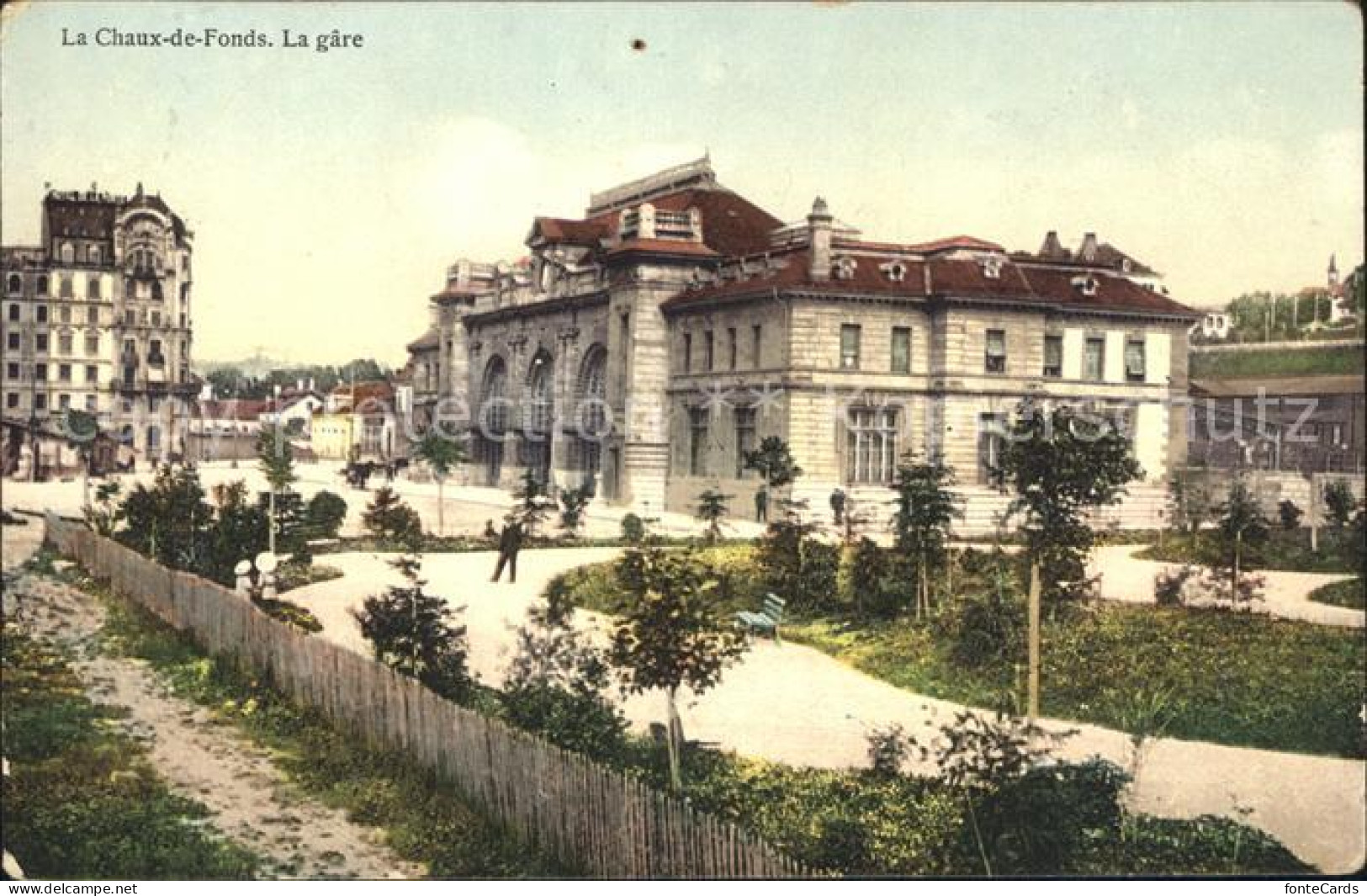 12007667 La Chaux-de-Fonds La Gare Bahnhof La Chaux-de-Fonds - Sonstige & Ohne Zuordnung