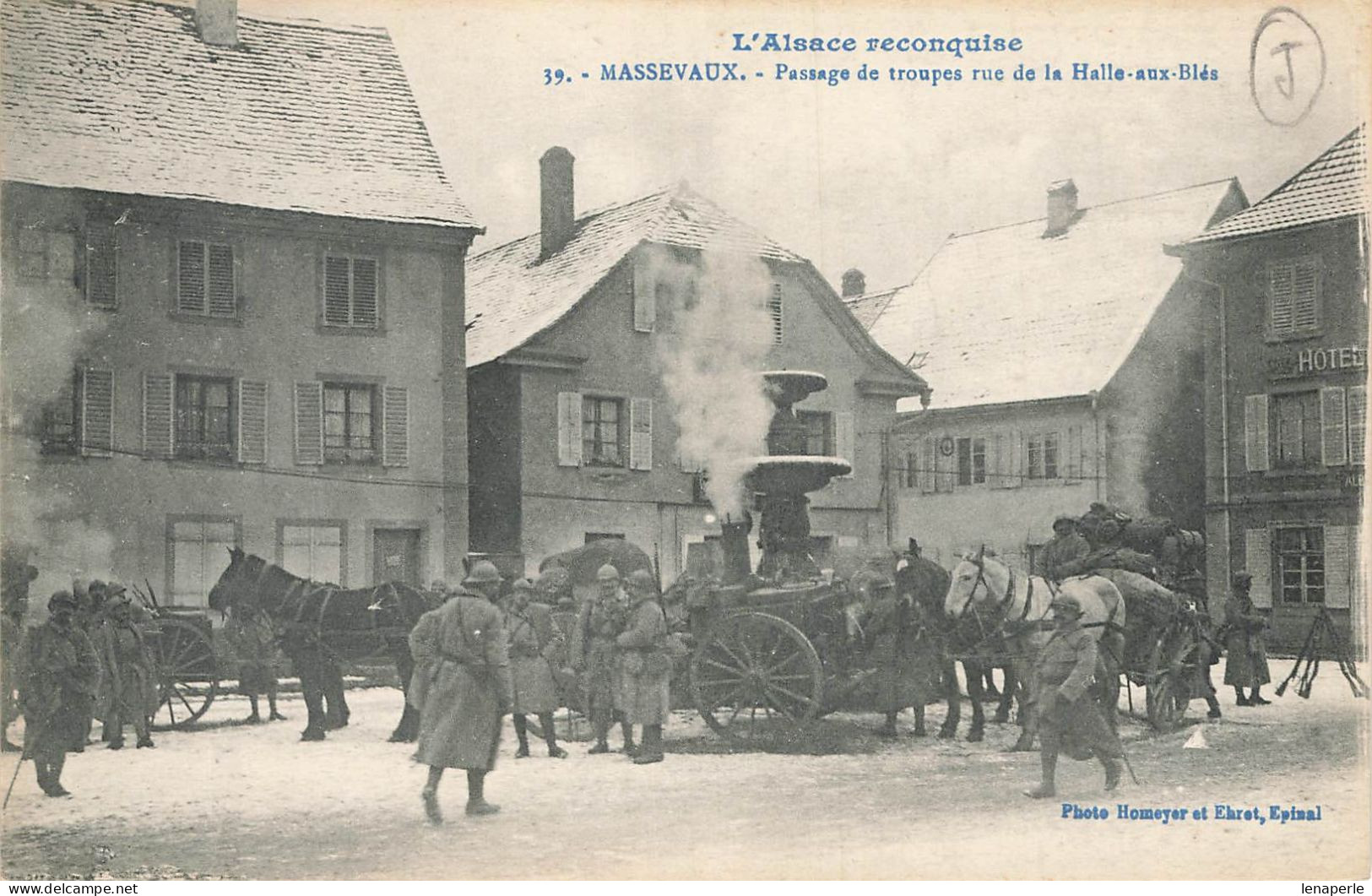 D9420 Massevaux Passage Des Troupes - Masevaux