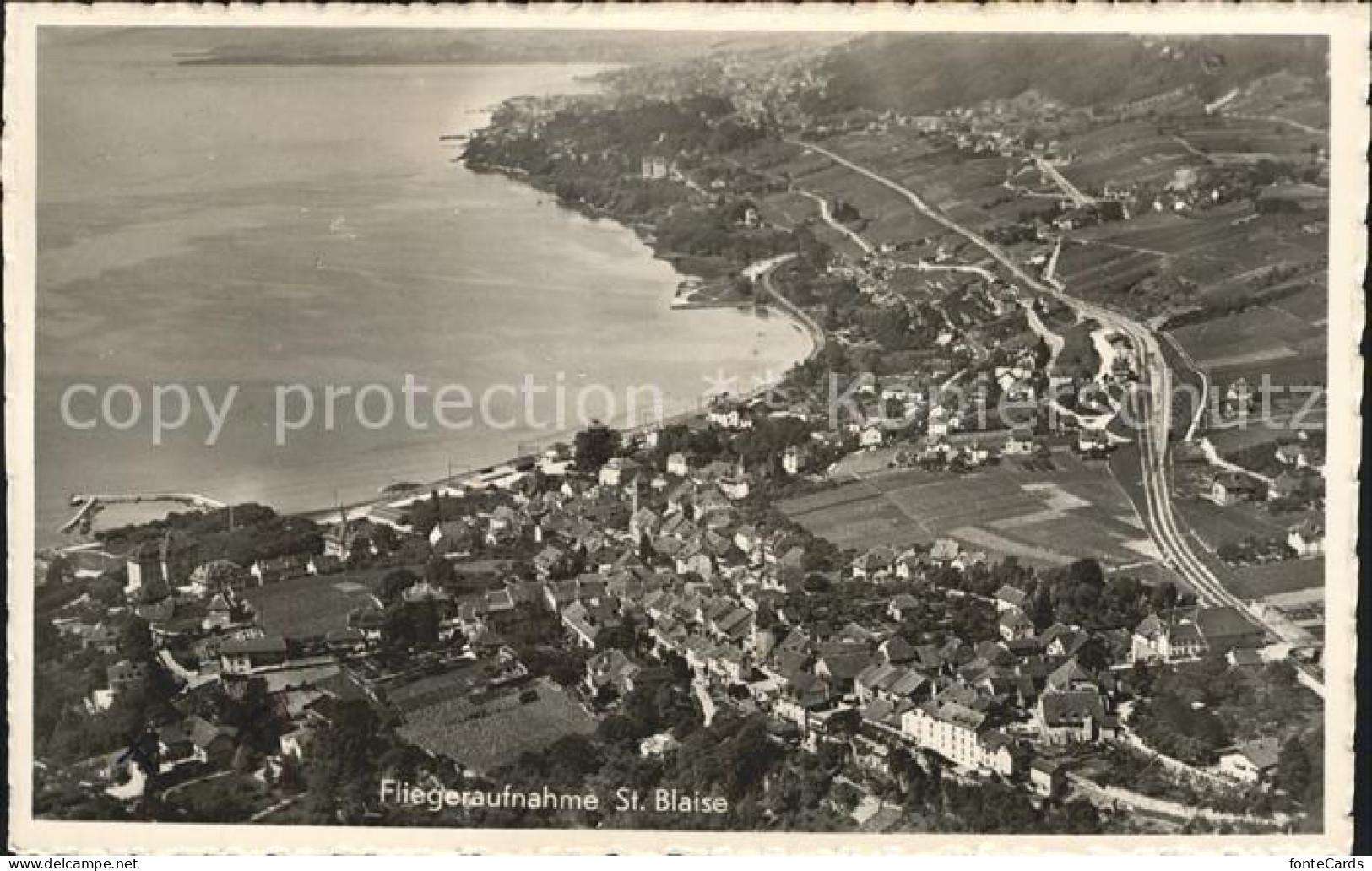 12007637 St Blaise Neuchatel Vue Aerienne St Blaise Neuchâtel - Sonstige & Ohne Zuordnung