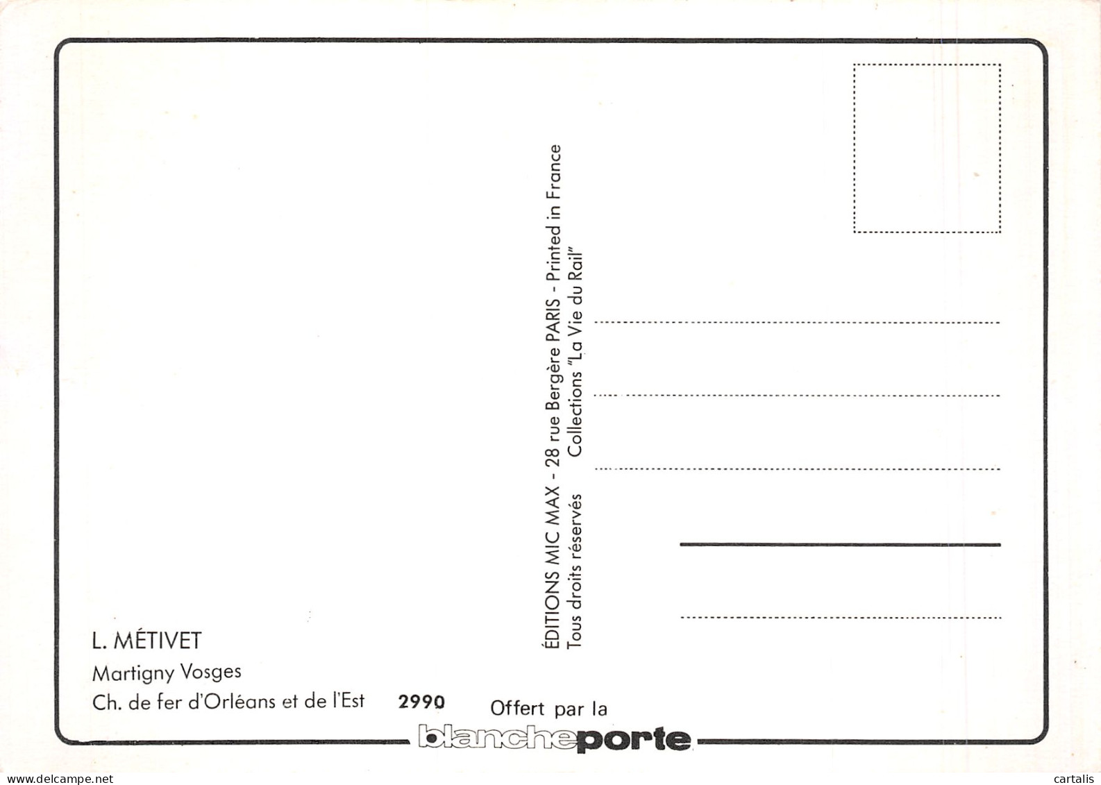 88-MARTIGNY-N°4202-D/0033 - Andere & Zonder Classificatie