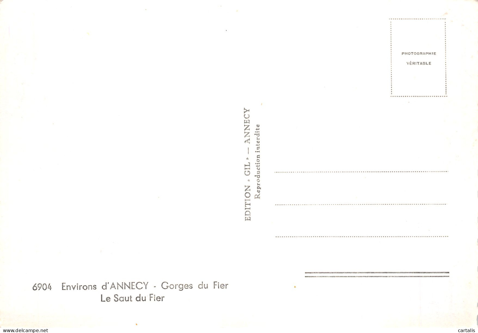 74-GORGES DU FIER-N°4202-C/0379 - Other & Unclassified