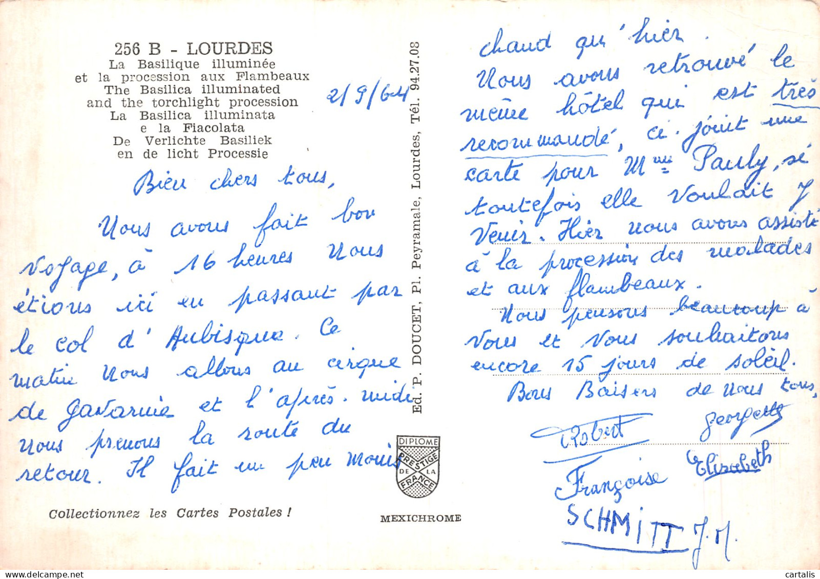 65-LOURDES-N°4202-C/0355 - Lourdes