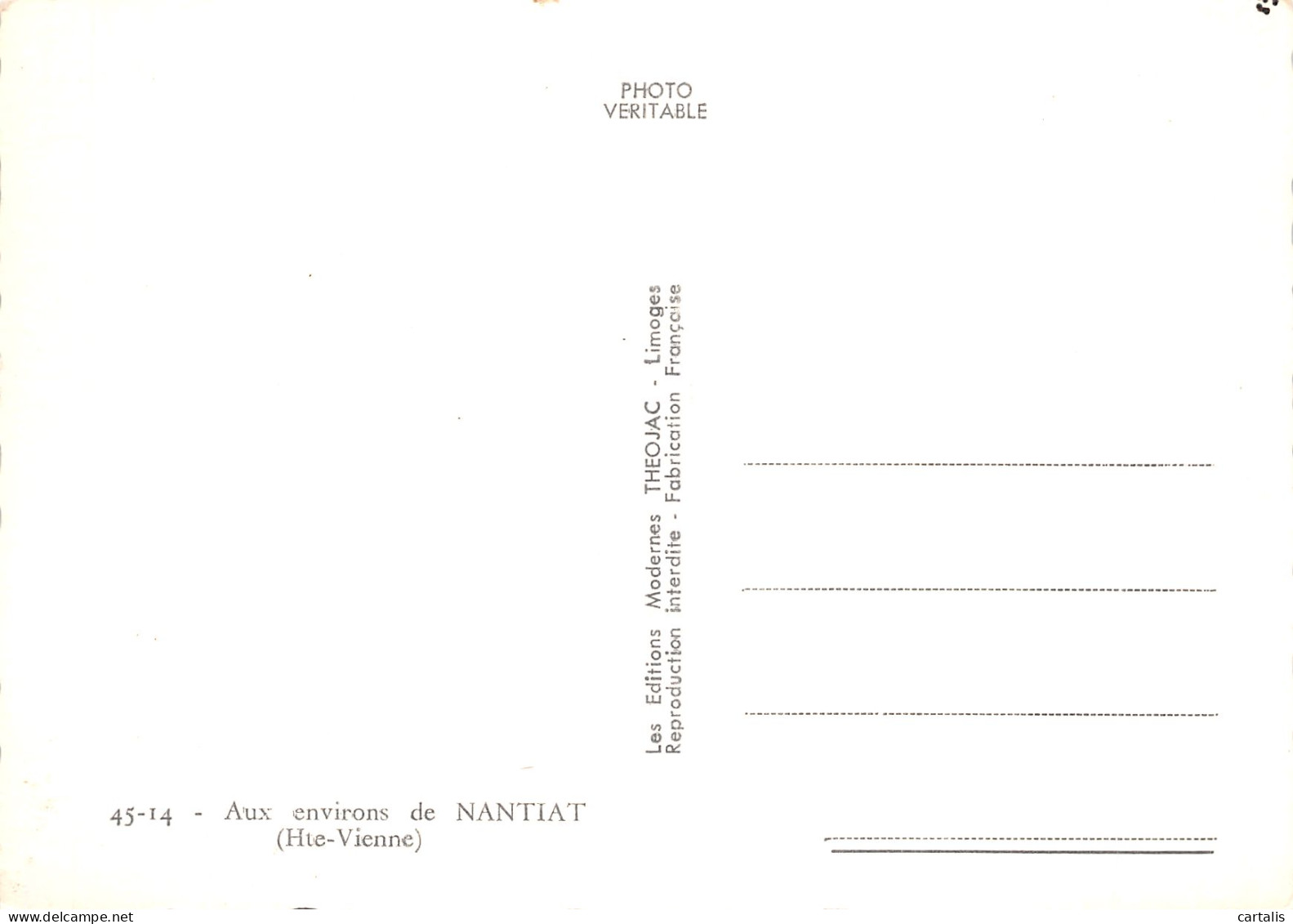 87-ENVIRON DE NANTIAT-N°4202-C/0187 - Other & Unclassified