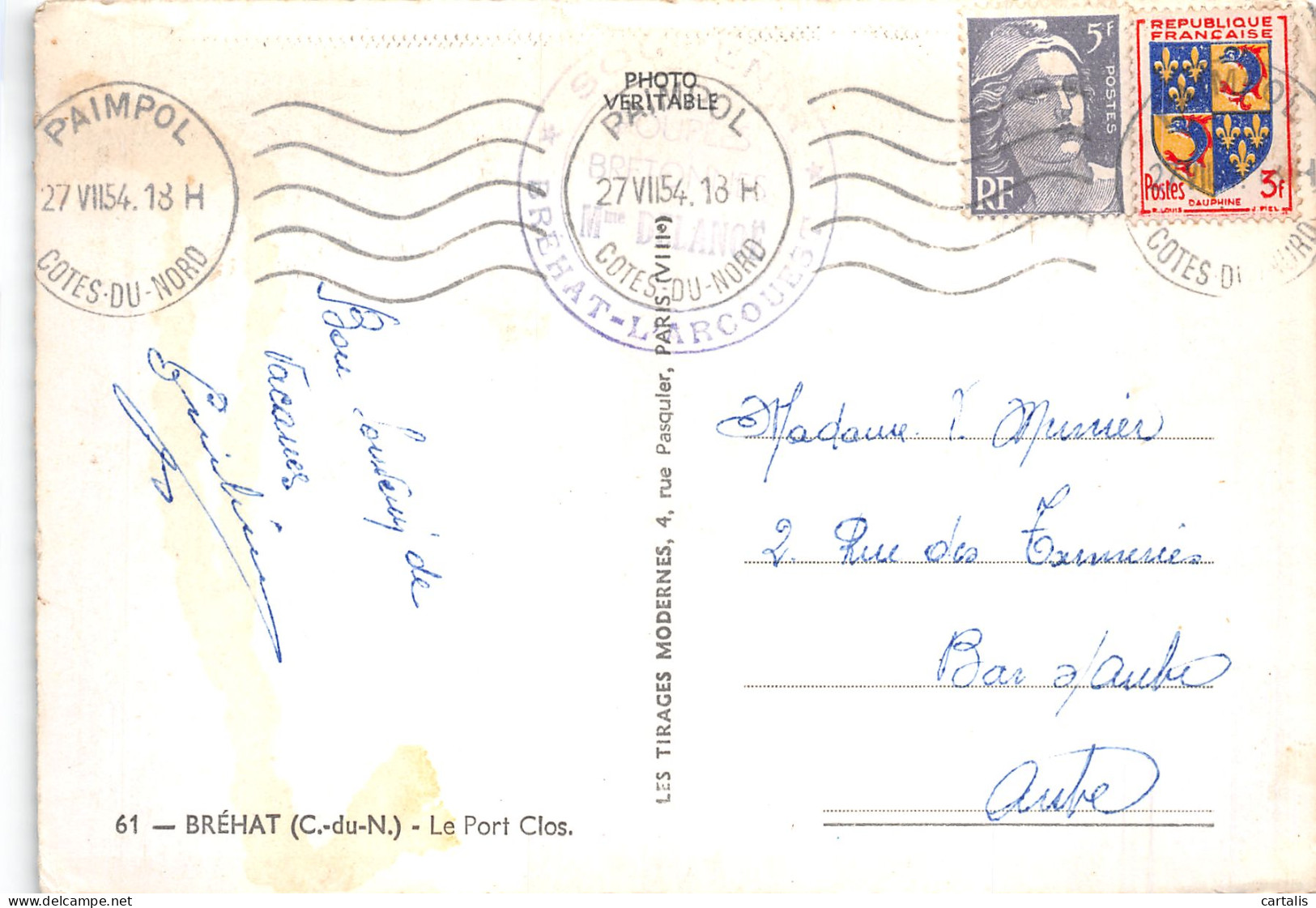 22-BREHAT-N°4202-C/0173 - Other & Unclassified