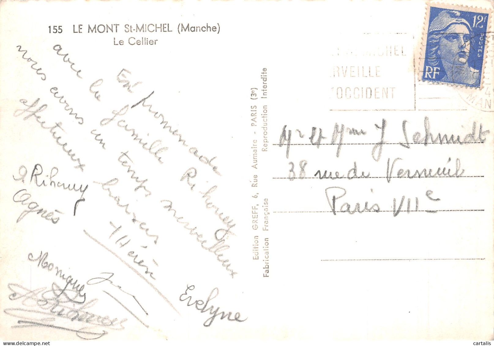 50-MONT SAINT MICHEL-N°4202-C/0155 - Le Mont Saint Michel