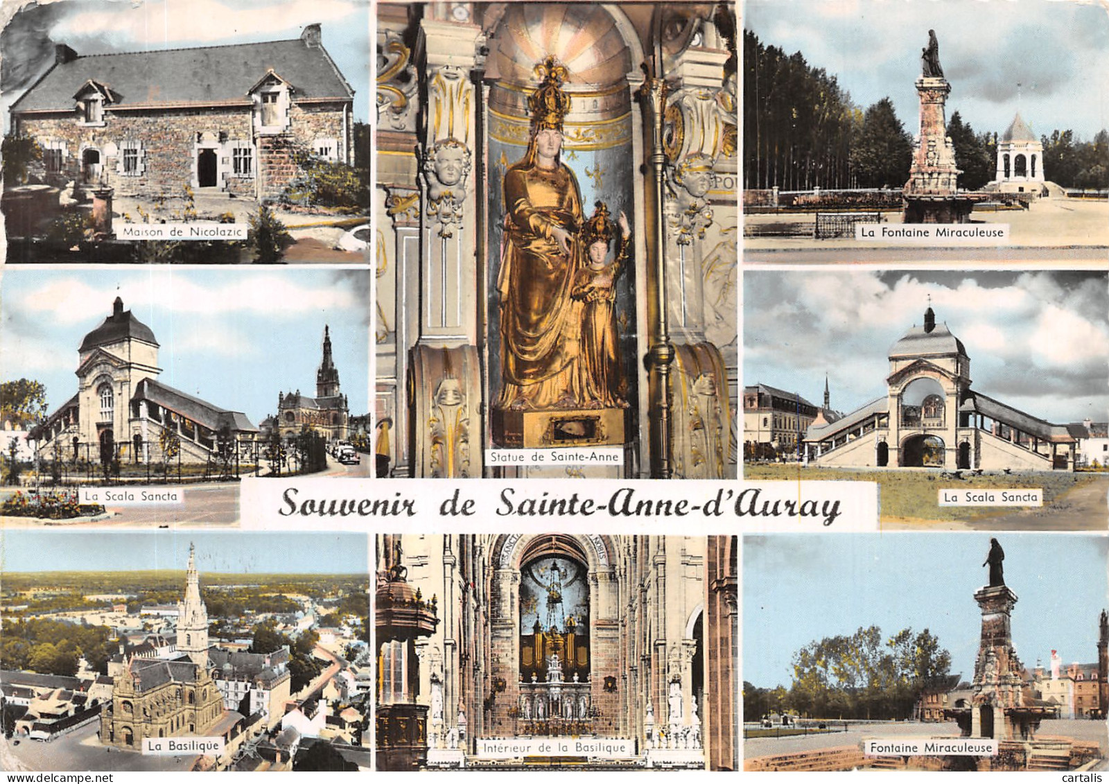 56-SAINTE ANNE D AURAY-N°4202-C/0087 - Sainte Anne D'Auray