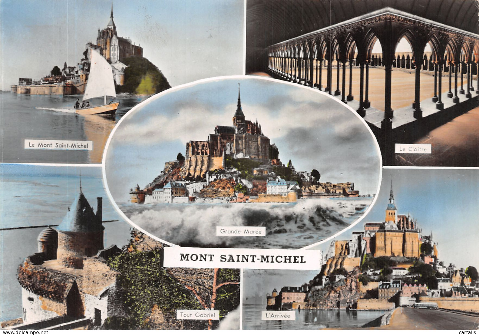 50-MONT SAINT MICHEL-N°4202-C/0079 - Le Mont Saint Michel