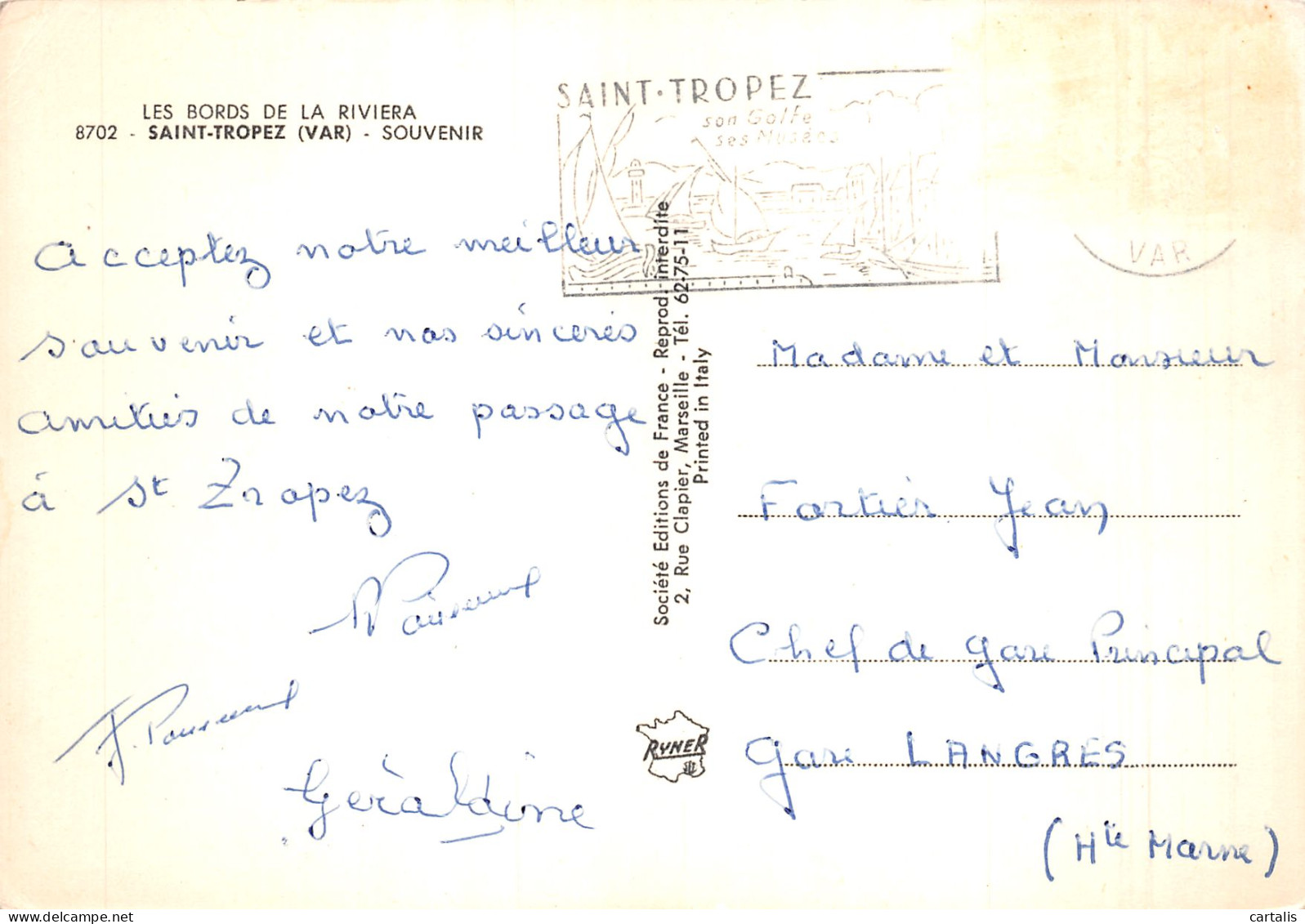 83-SAINT TROPEZ-N°4202-C/0043 - Saint-Tropez