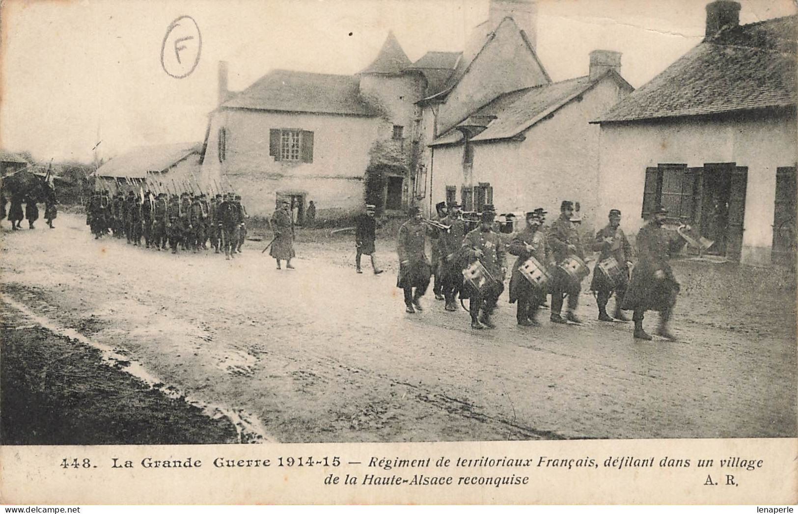 D9421 Haute Alsace Reconquise Régiment De Territoriaux - Sonstige & Ohne Zuordnung