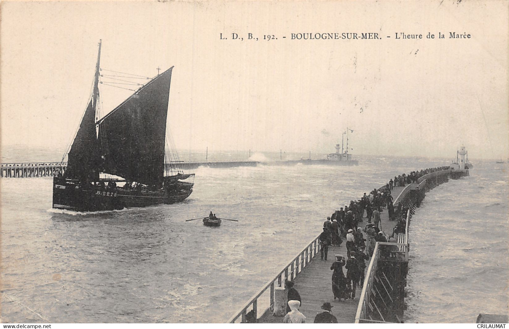 62-BOULOGNE SUR MER-N°5147-H/0159 - Boulogne Sur Mer