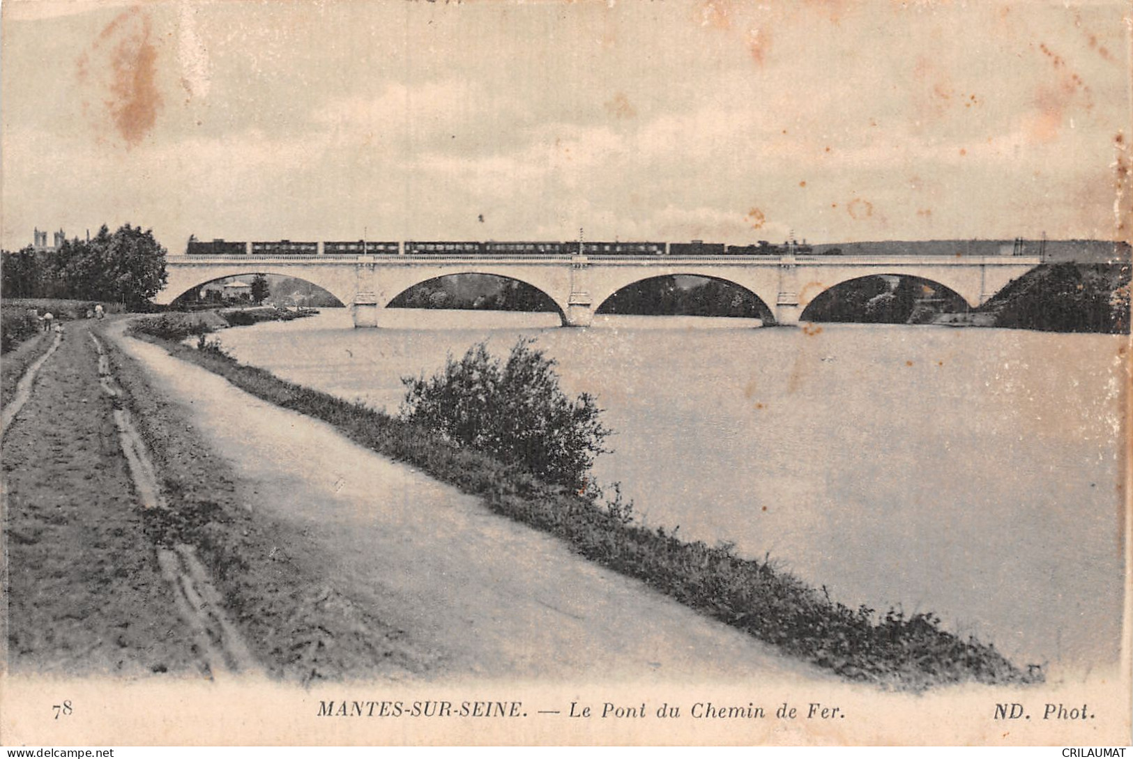 78-MANTES SUR SEINE-N°5147-H/0009 - Mantes La Ville