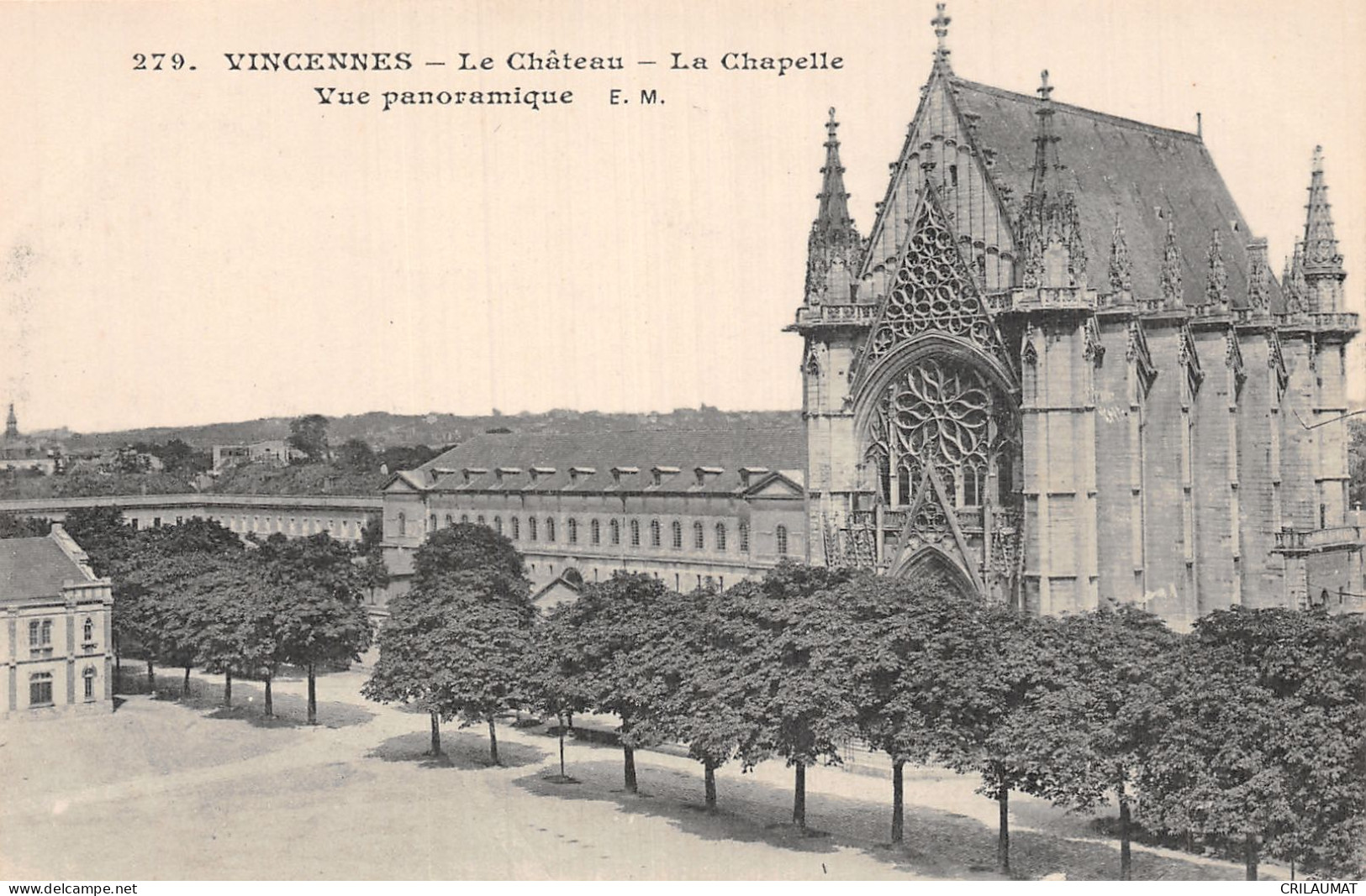 94-VINCENNES LE CHÂTEAU-N°5147-G/0387 - Vincennes