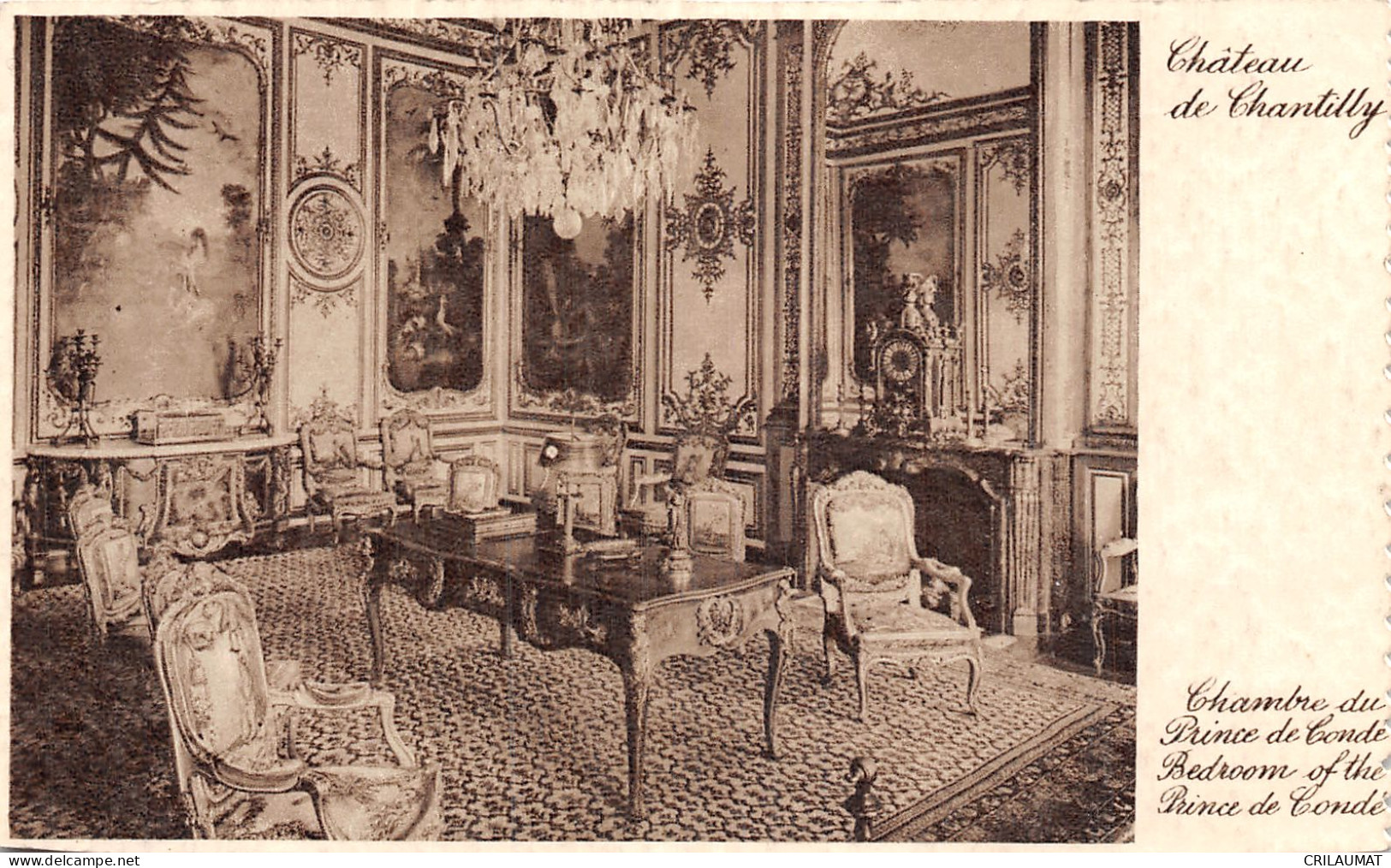 60-CHANTILLY LE CHÂTEAU-N°5147-G/0363 - Chantilly