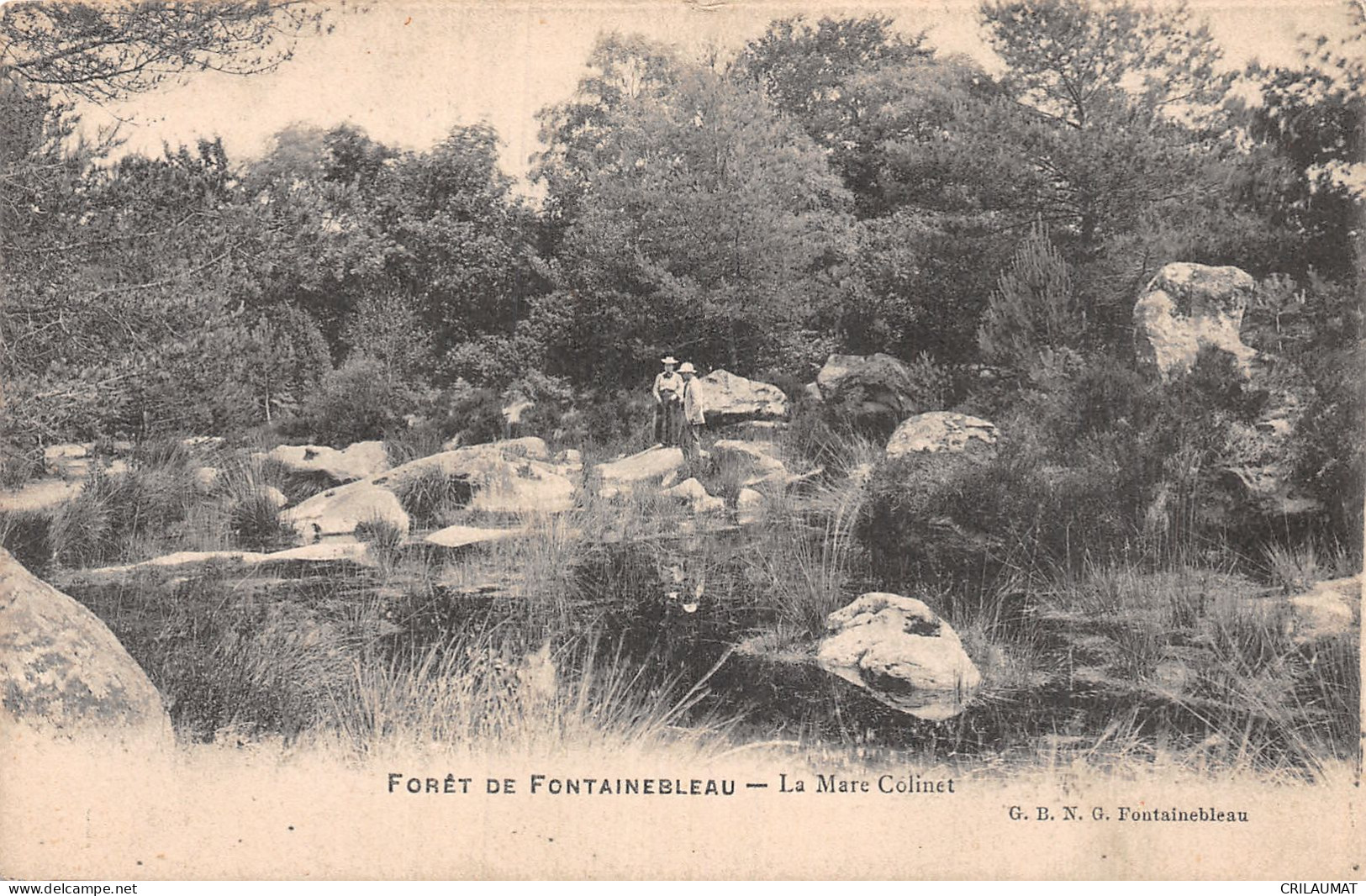 77-FONTAINEBLEAU LA FORET LA MARE COLINET-N°5147-G/0347 - Fontainebleau