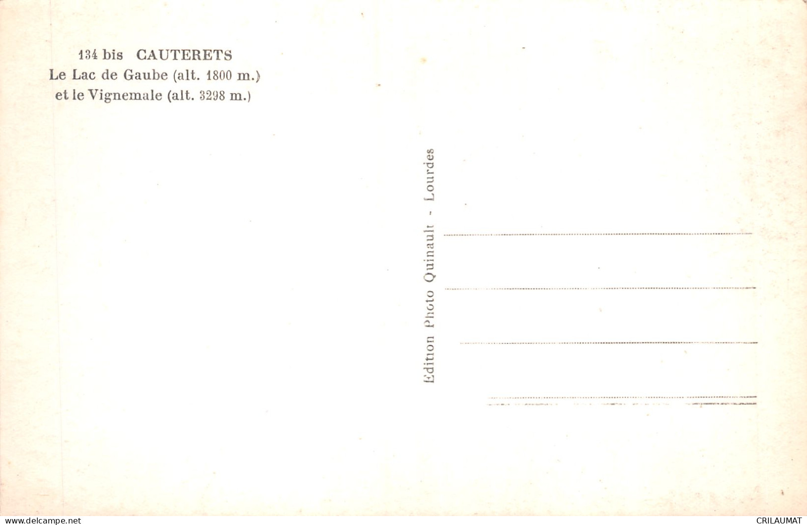 65-CAUTERETS-N°5147-G/0339 - Cauterets