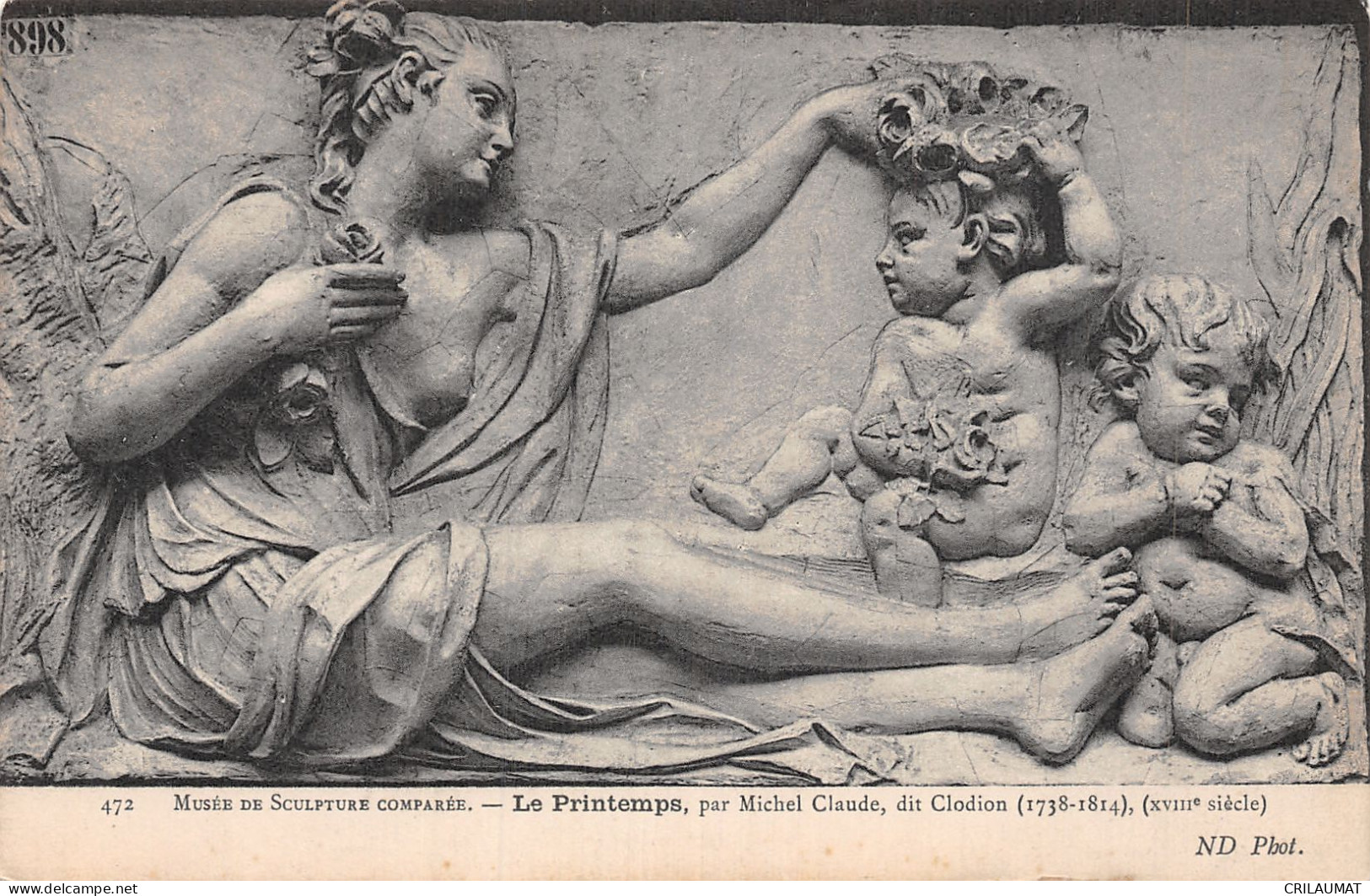 75-PARIS MUSEE DE SCULPTURE COMPAREE-N°5147-G/0335 - Sonstige & Ohne Zuordnung