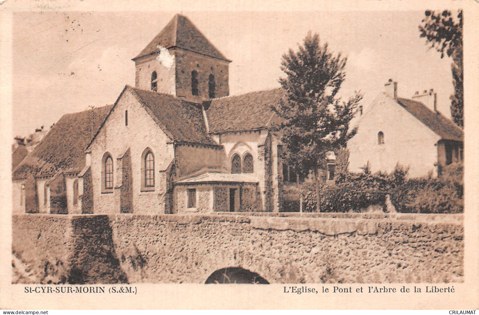 77-SAINT CYR MORIN-N°5147-G/0315 - Andere & Zonder Classificatie