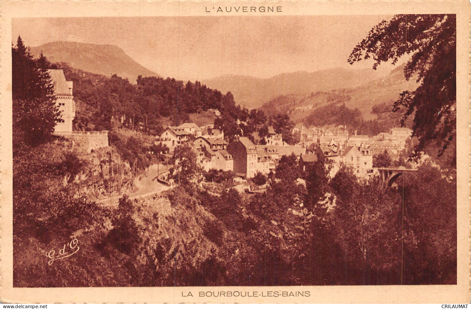 63-LA BOURBOULE-N°5147-G/0223 - La Bourboule