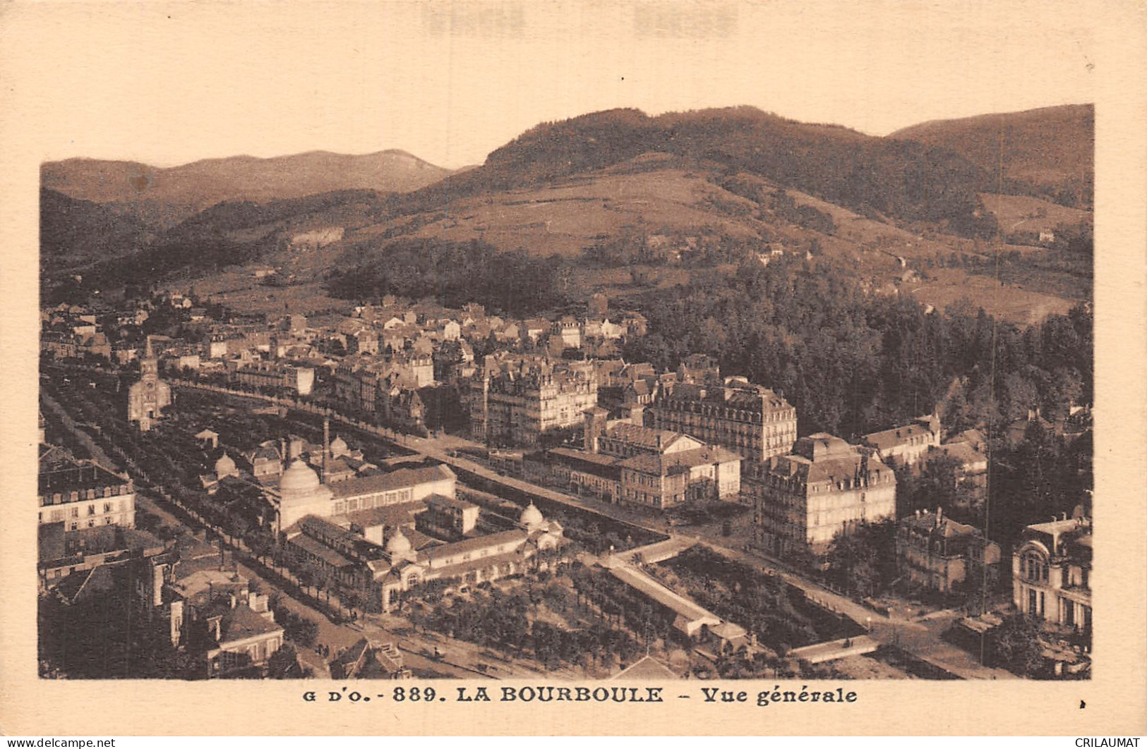 63-LA BOURBOULE-N°5147-G/0217 - La Bourboule