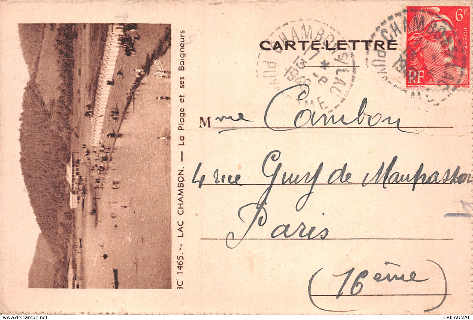 63-LE LAC CHAMBON-N°5147-G/0173 - Andere & Zonder Classificatie