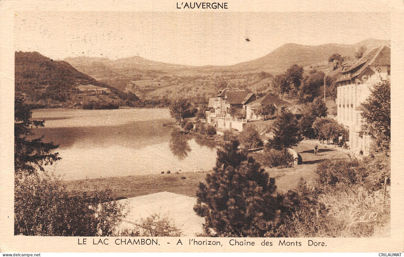 63-LE LAC CHAMBON-N°5147-G/0171 - Autres & Non Classés