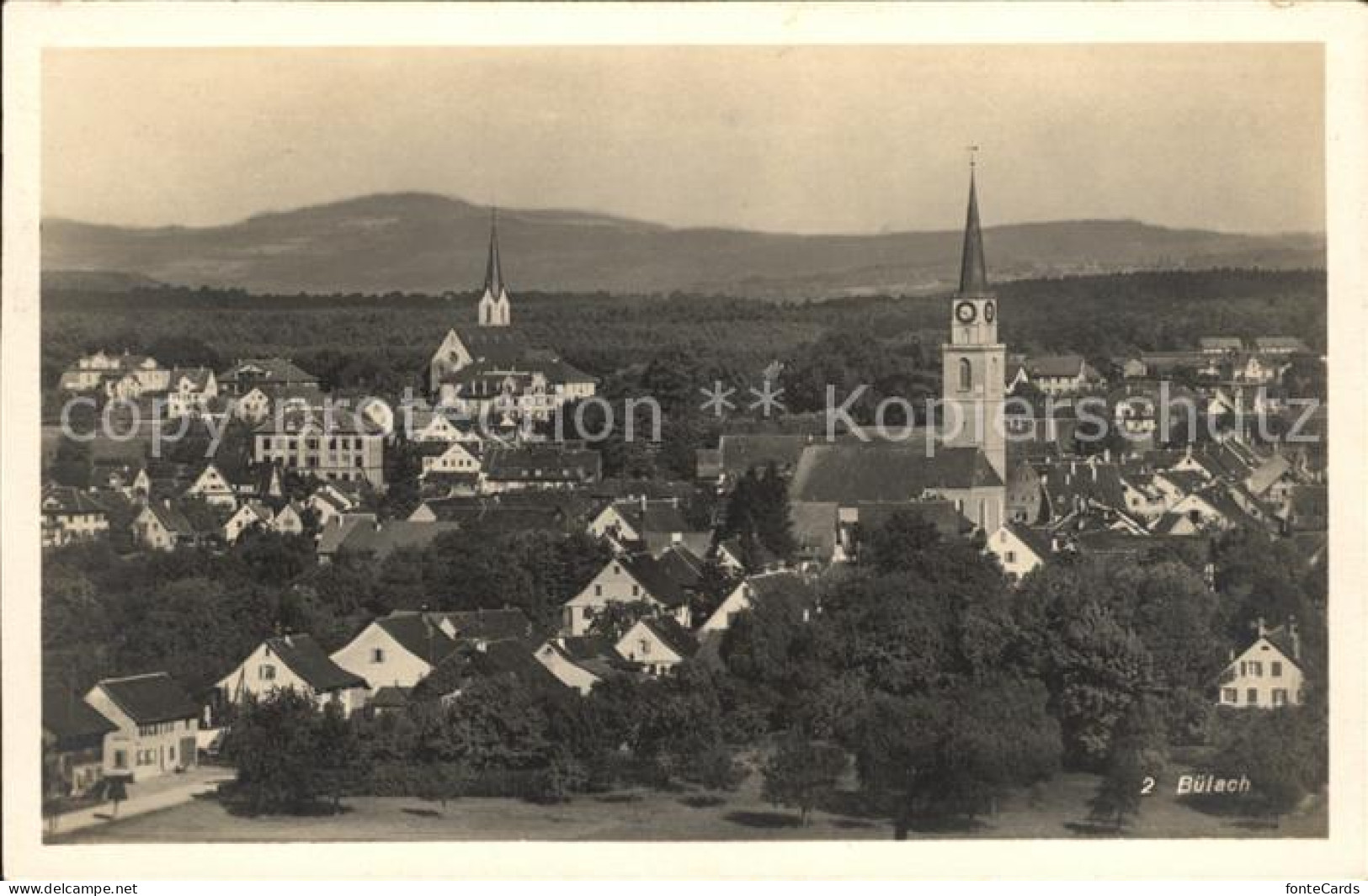 12006037 Buelach ZH Kirche Buelach ZH - Andere & Zonder Classificatie