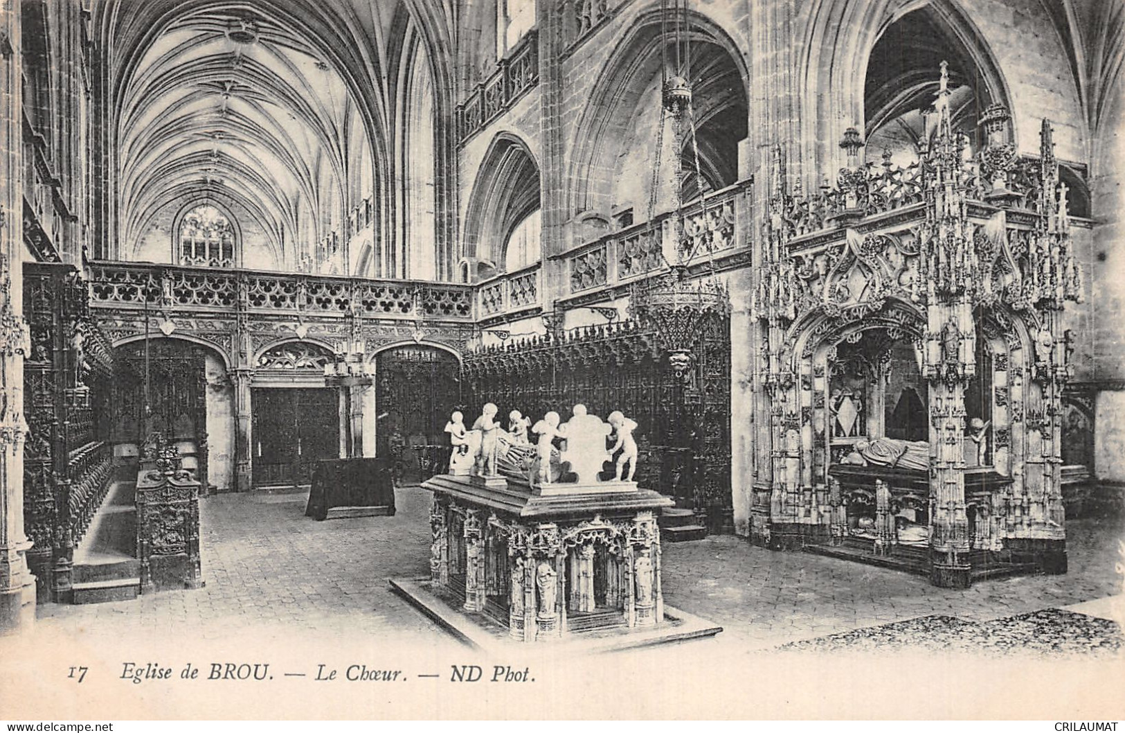 01-BOURG EGLISE DE BROU-N°5147-F/0295 - Andere & Zonder Classificatie