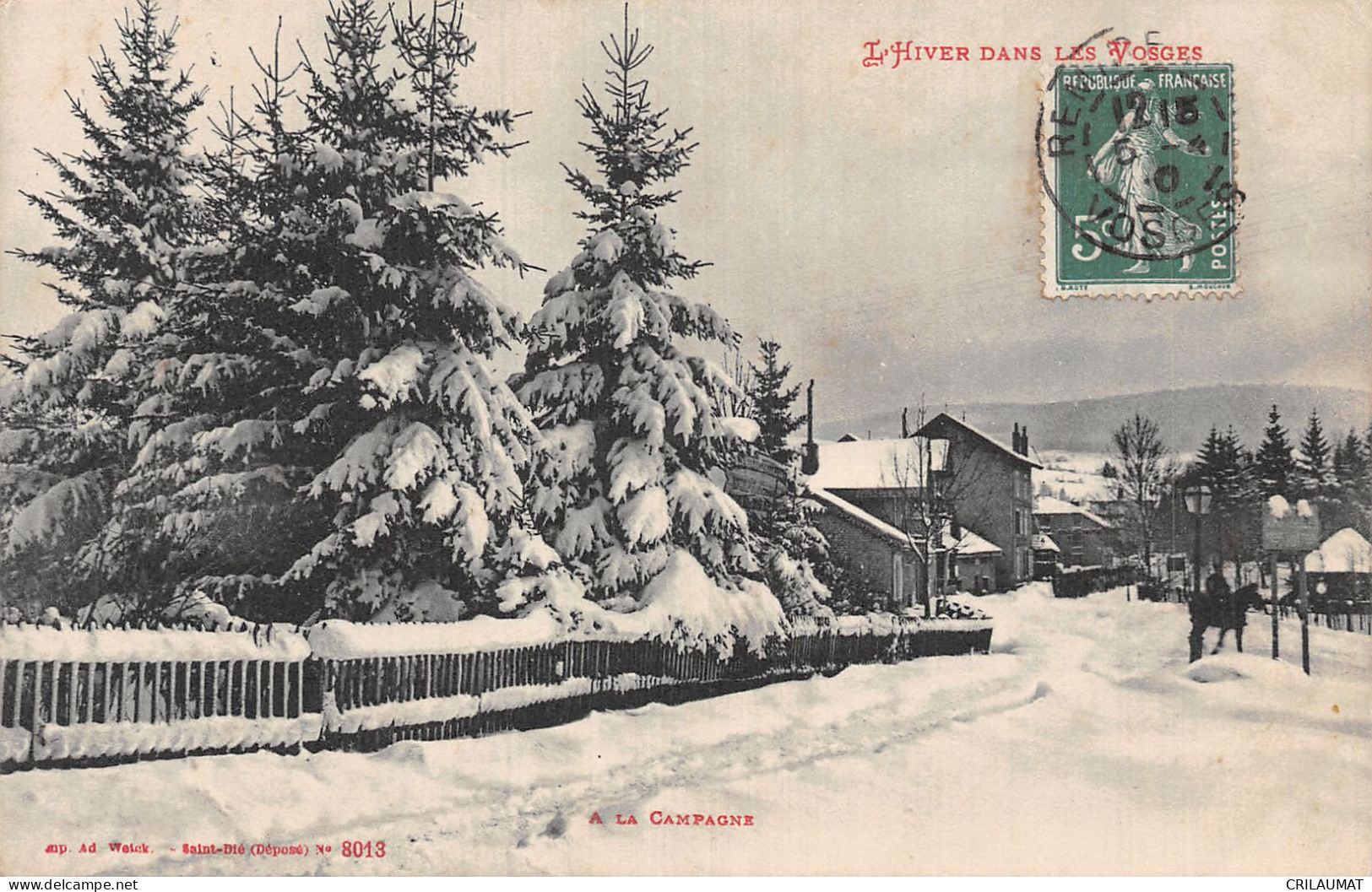 88-HIVER DANS LES VOSGES-N°5147-F/0229 - Autres & Non Classés