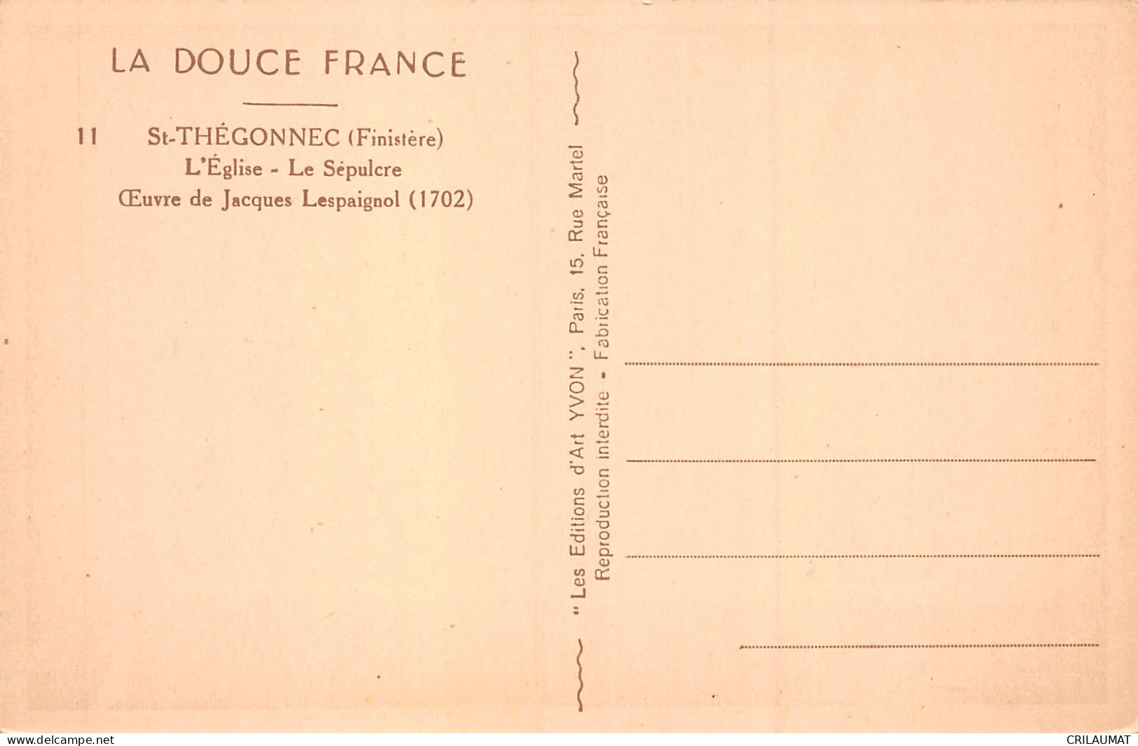 29-SAINT THEGONNEC-N°5147-F/0165 - Saint-Thégonnec