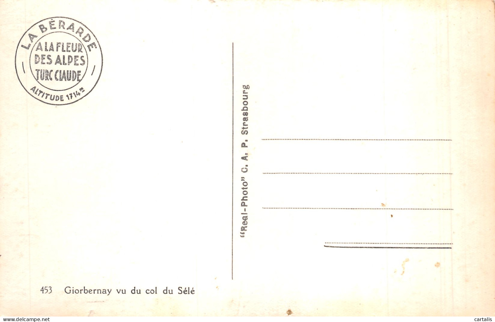 05-GIOBERNAY-N°4202-E/0287 - Altri & Non Classificati