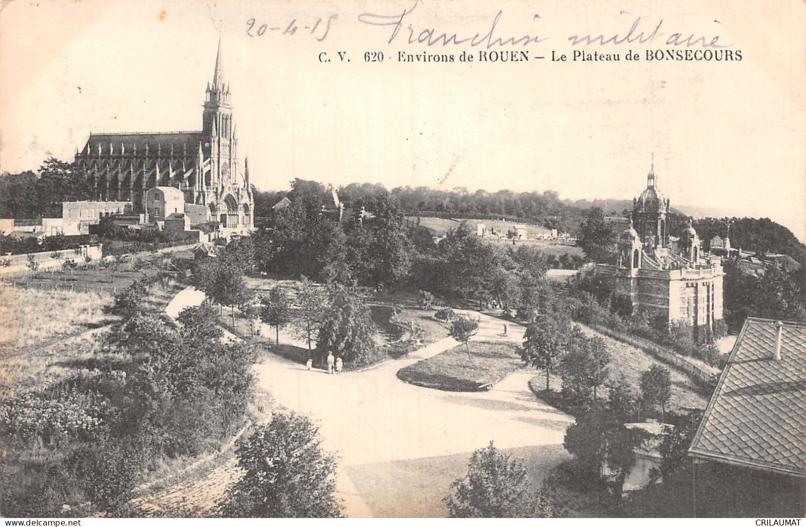 76-BONSECOURS-N°5147-H/0377 - Bonsecours