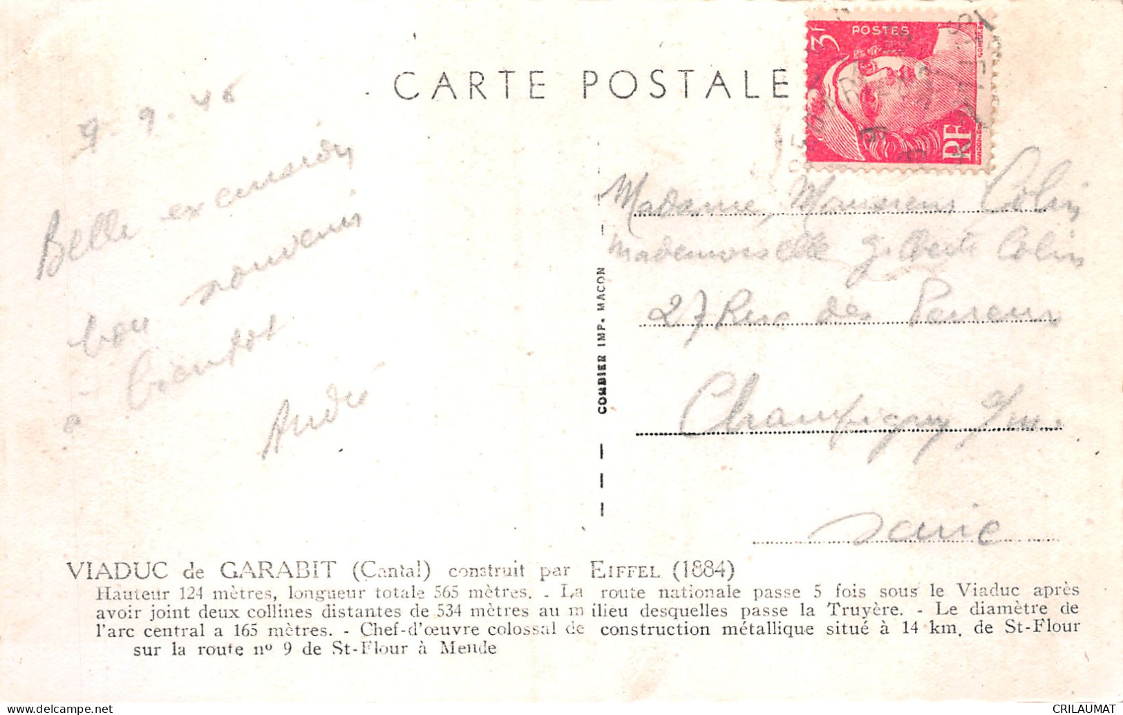 15-VIADUC DE GARABIT-N°5147-H/0339 - Autres & Non Classés