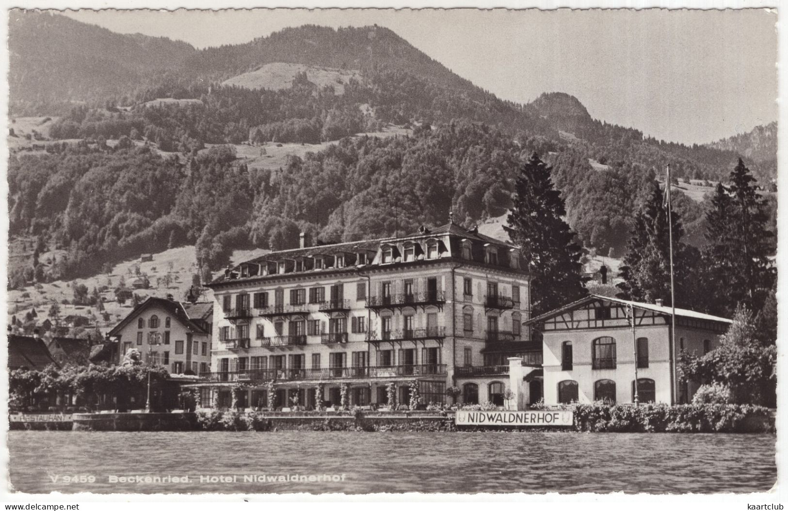 V9459  Beckenried. Hotel 'Nidwalderhof'  - (Schweiz/Suisse/Switzerland) - 1960 - Beckenried