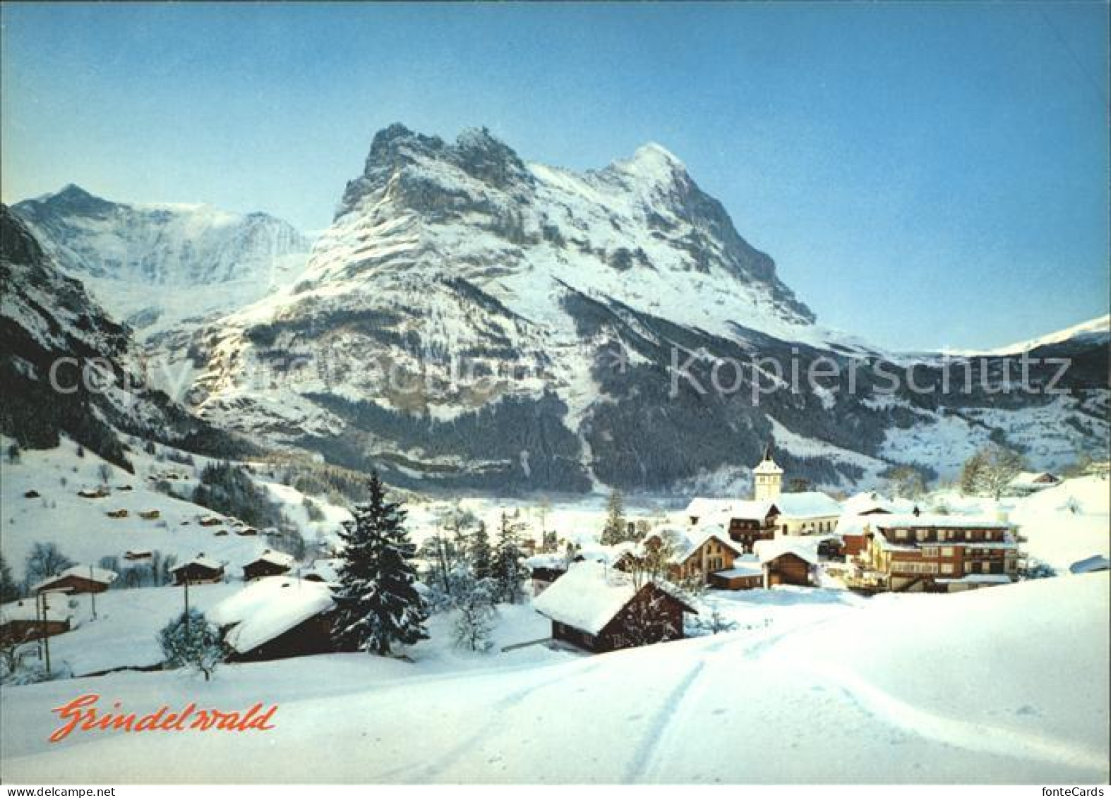 12004577 Grindelwald Fiescherhoerner Hoernli Eiger Grindelwald - Sonstige & Ohne Zuordnung