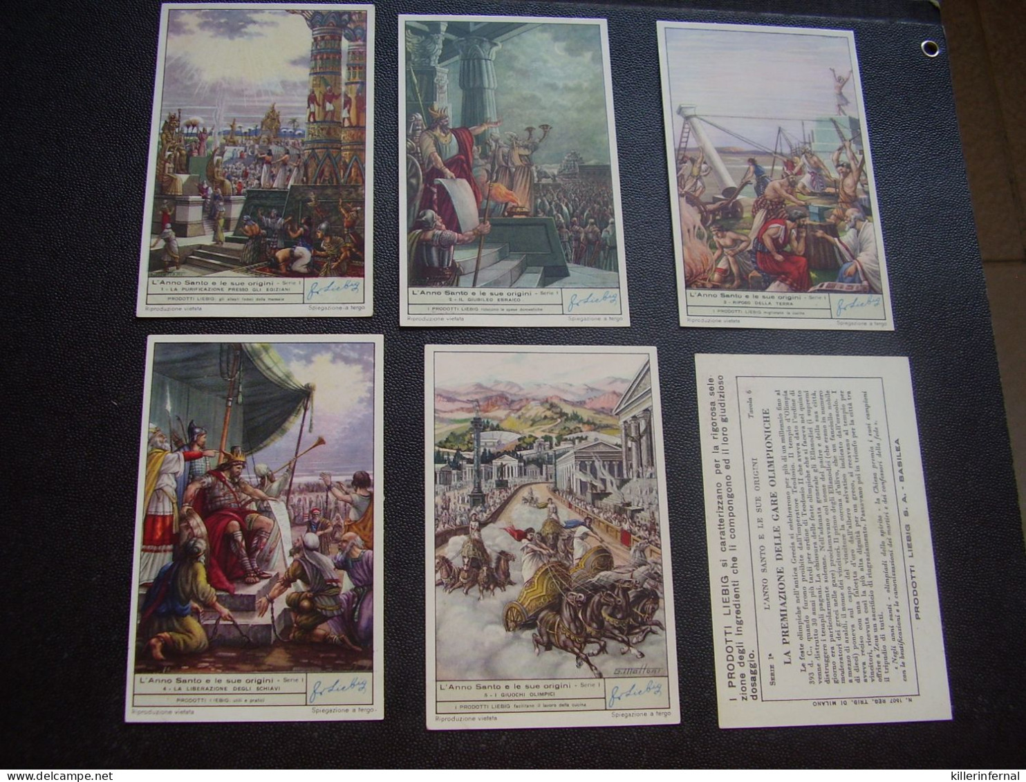 Original Old Cards Chromos Liebig S 1473 IT Complet - Liebig