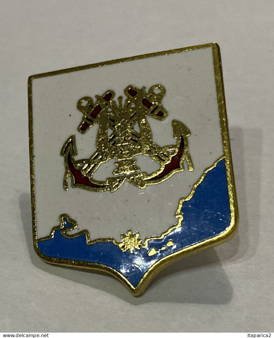 PINS VILLE  BLASON ANCRE MARINE  / 33NAT - Cities