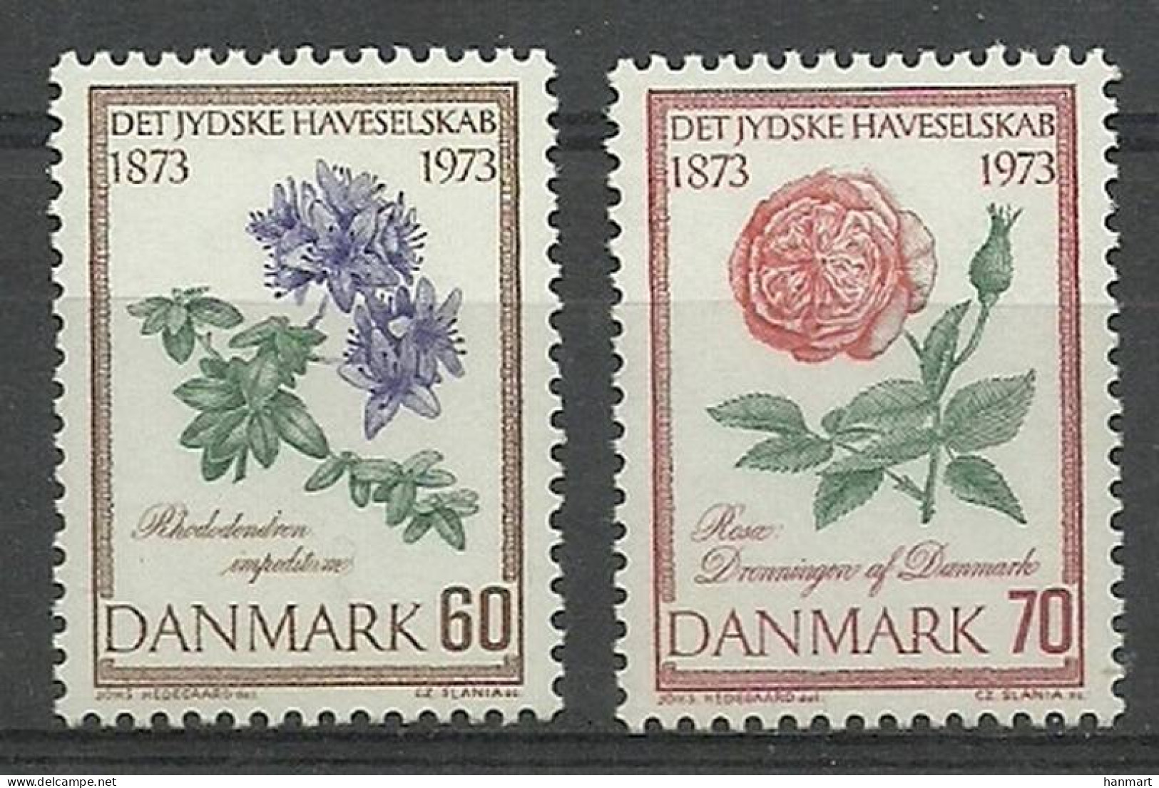 Denmark 1973 Mi 543-544 MNH  (ZE3 DNM543-544) - Other & Unclassified