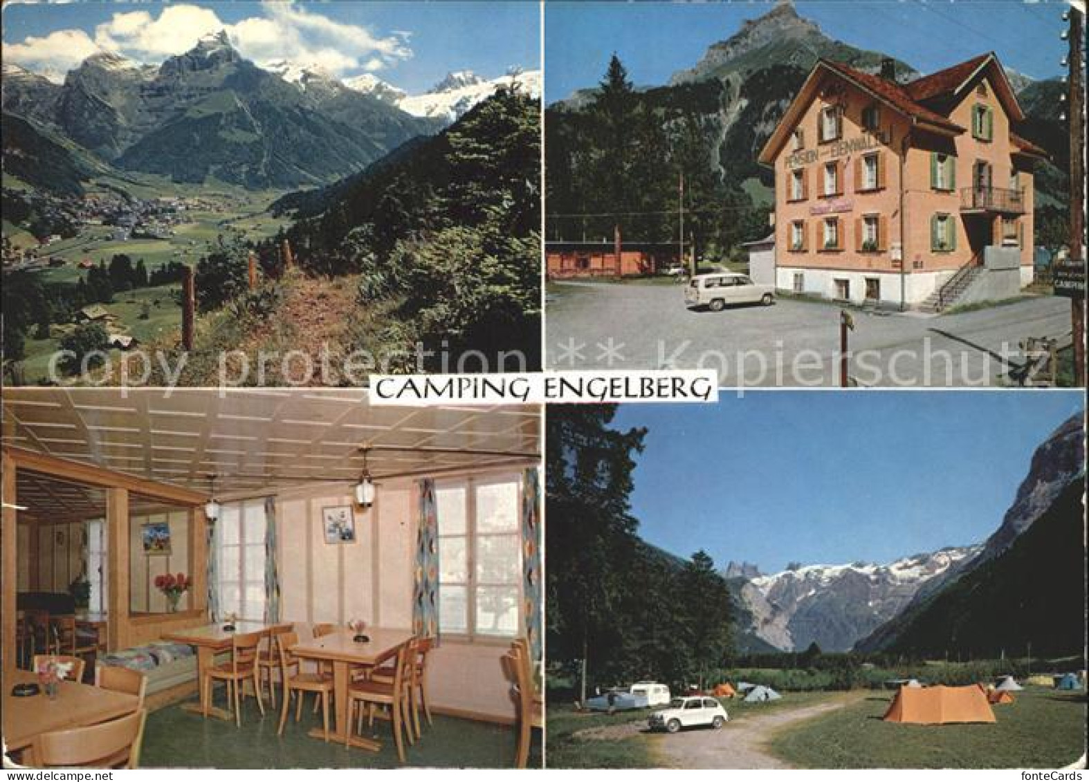 12003077 Engelberg OW Campingplatz Restaurant Eienwaeldli  Engelberg - Other & Unclassified