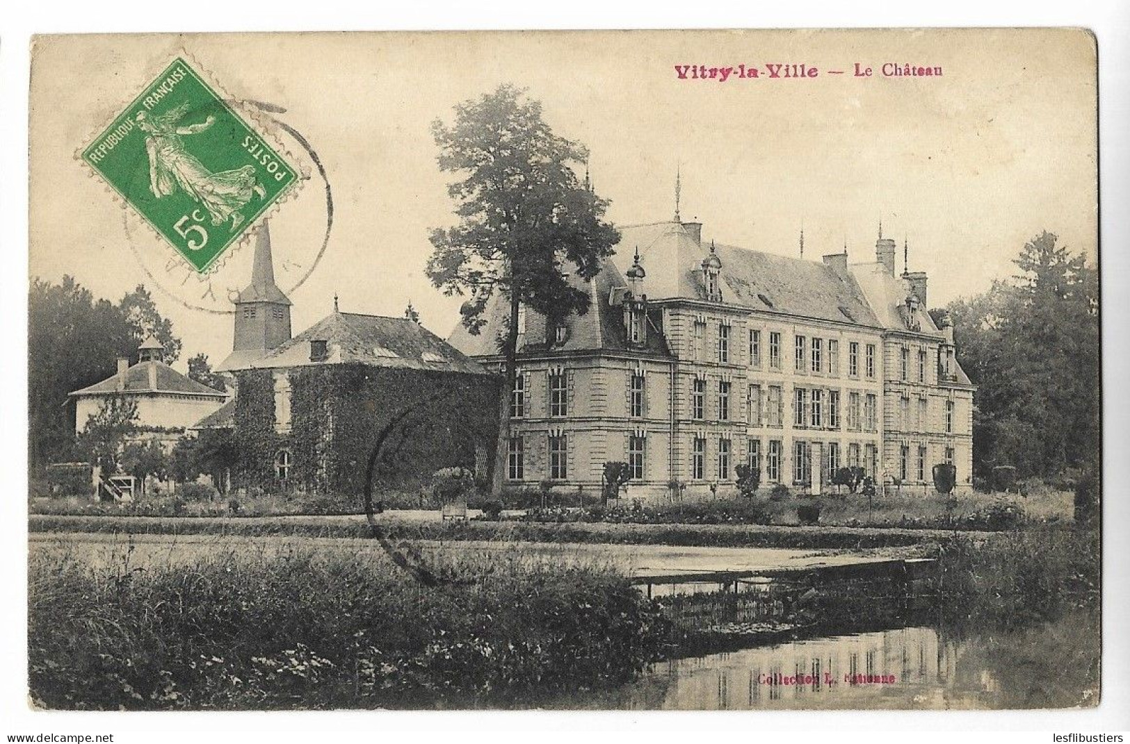 CPA 51 VITRY-LA-VILLE Le Château - Vitry-la-Ville