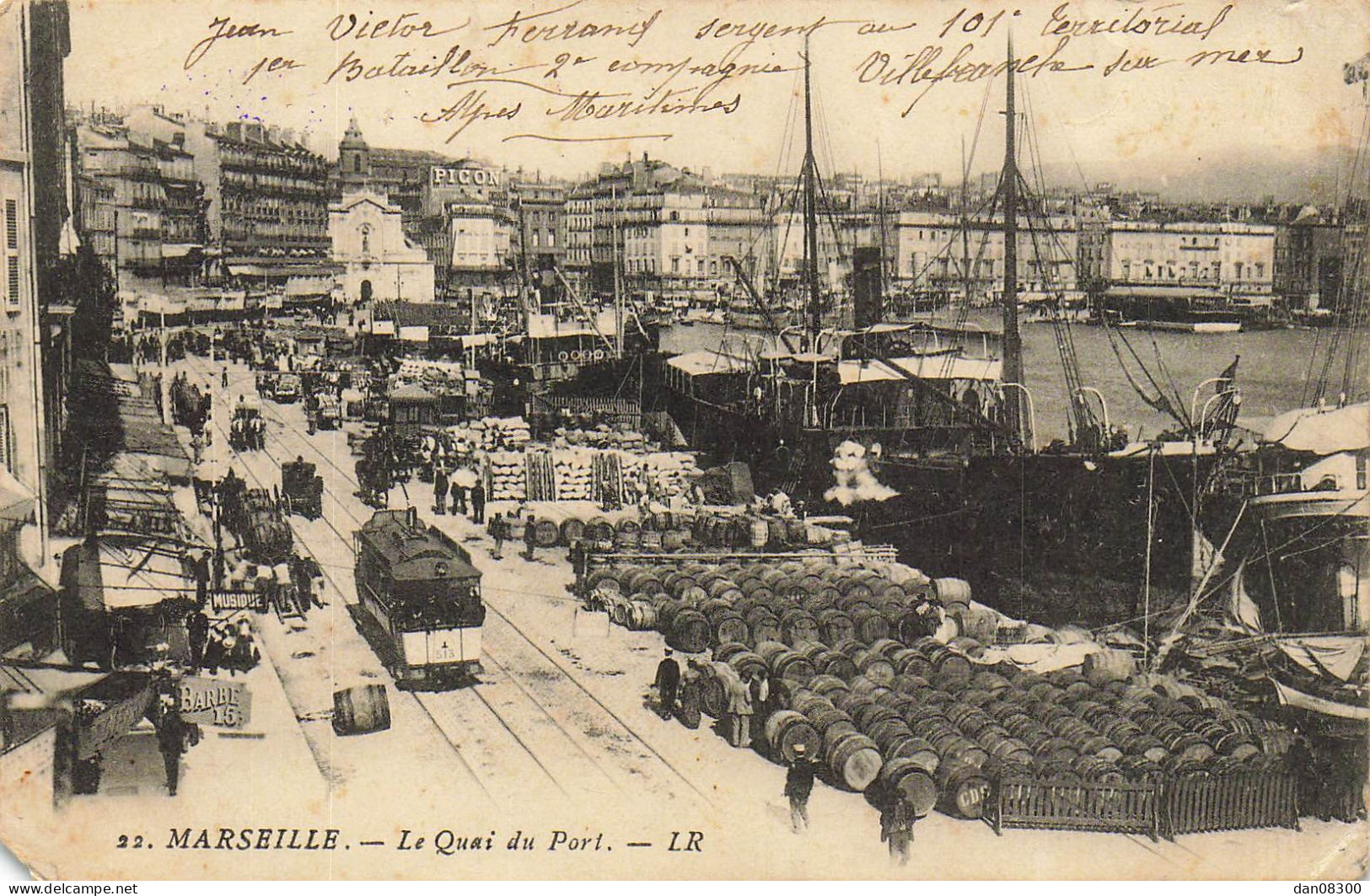 13 MARSEILLE LE QUAI DU PORT - Puerto Viejo (Vieux-Port), Saint Victor, Le Panier